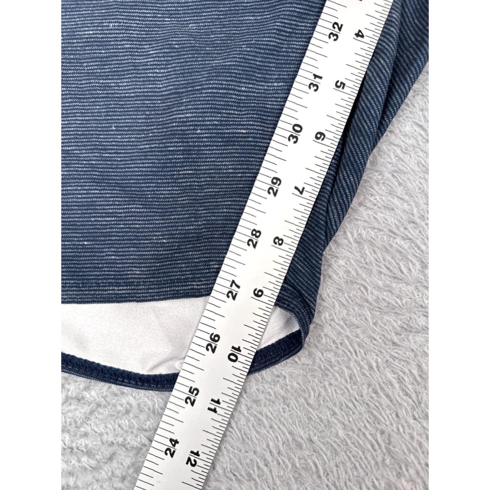 Volcom Volcom Bottom Adult 28 Blue Heather Rear Pocket Swim Trunks Surf Beach Pool 28x10 Size US 28 / EU 44 - 7 Thumbnail