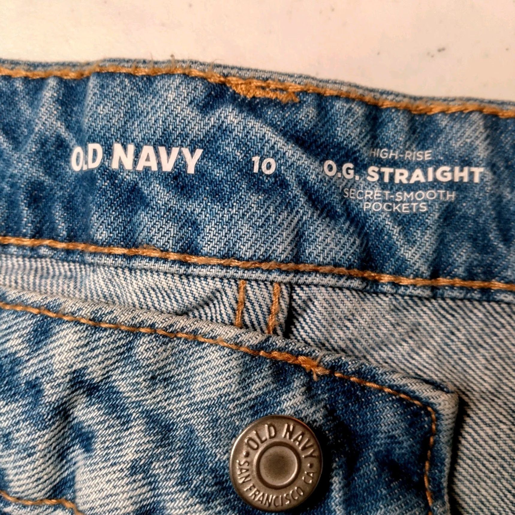 Old Navy VINTAGE Old Navy Jean Shorts Women 10 Distressed Cut-Off Light Wash Denim Blue Size 32" / US 10 / IT 46 - 3 Thumbnail
