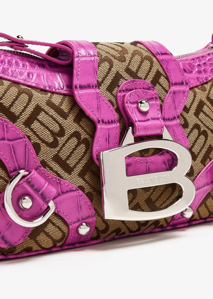 Balenciaga o1srvl11e1025 Size: OS / Essex Small Shoulder Bag Pink/Brown Size ONE SIZE - 2 Thumbnail