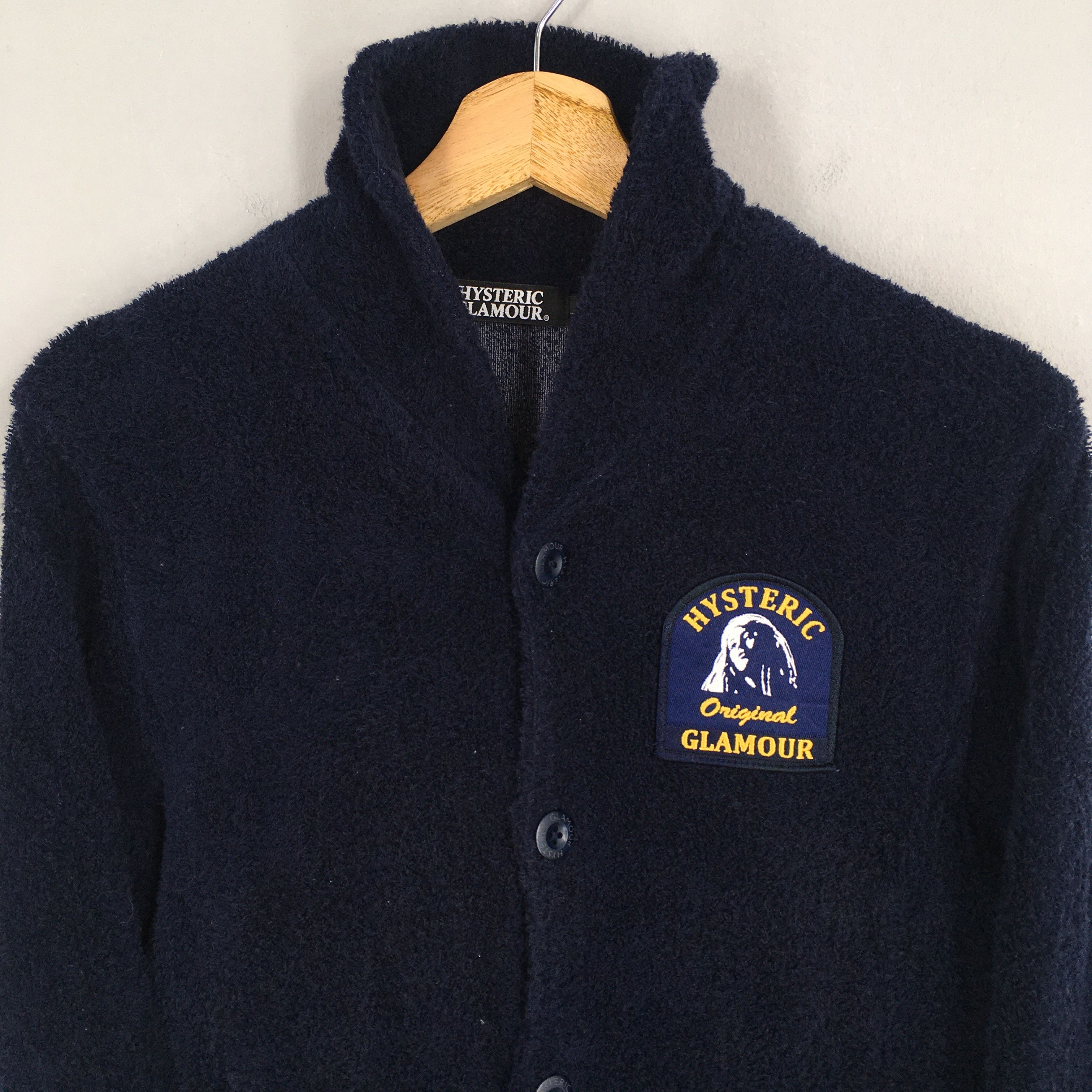 Hysteric Glamour × Japanese Brand Vintage Hysteric Glamour Japan Cardigan Hoodie Sweater Small Size US S / EU 44-46 / 1 - 3 Thumbnail