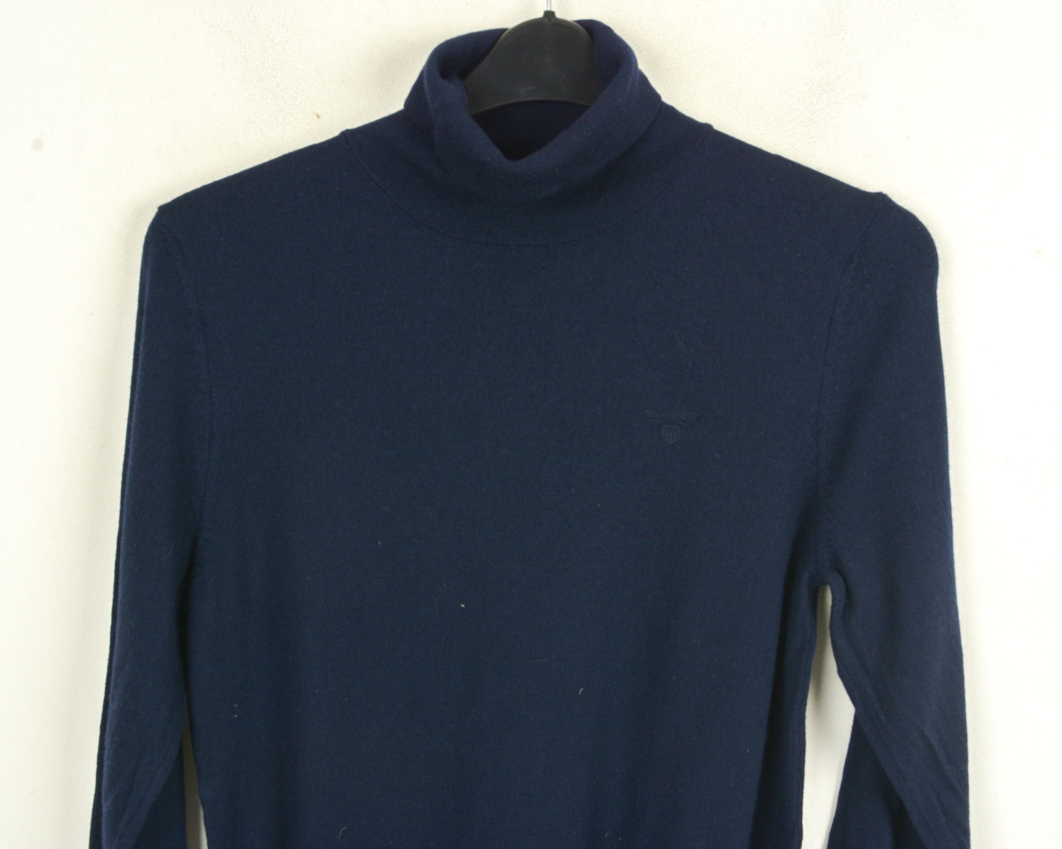 Gant Turtleneck Wool S Pullover Highneck Jumper Rollneck Sweater Size US S / EU 44-46 / 1 - 2 Thumbnail