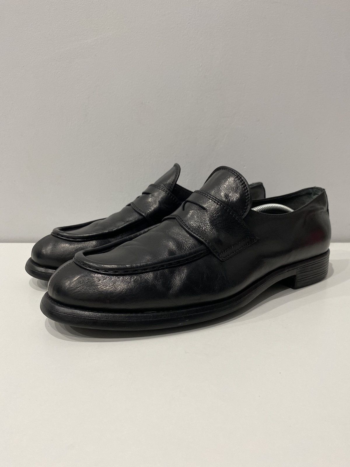 Officine Creative Officine Creative Chronicle 026 Black Leather Penny Loafers Size US 11 / EU 44 - 2 Thumbnail
