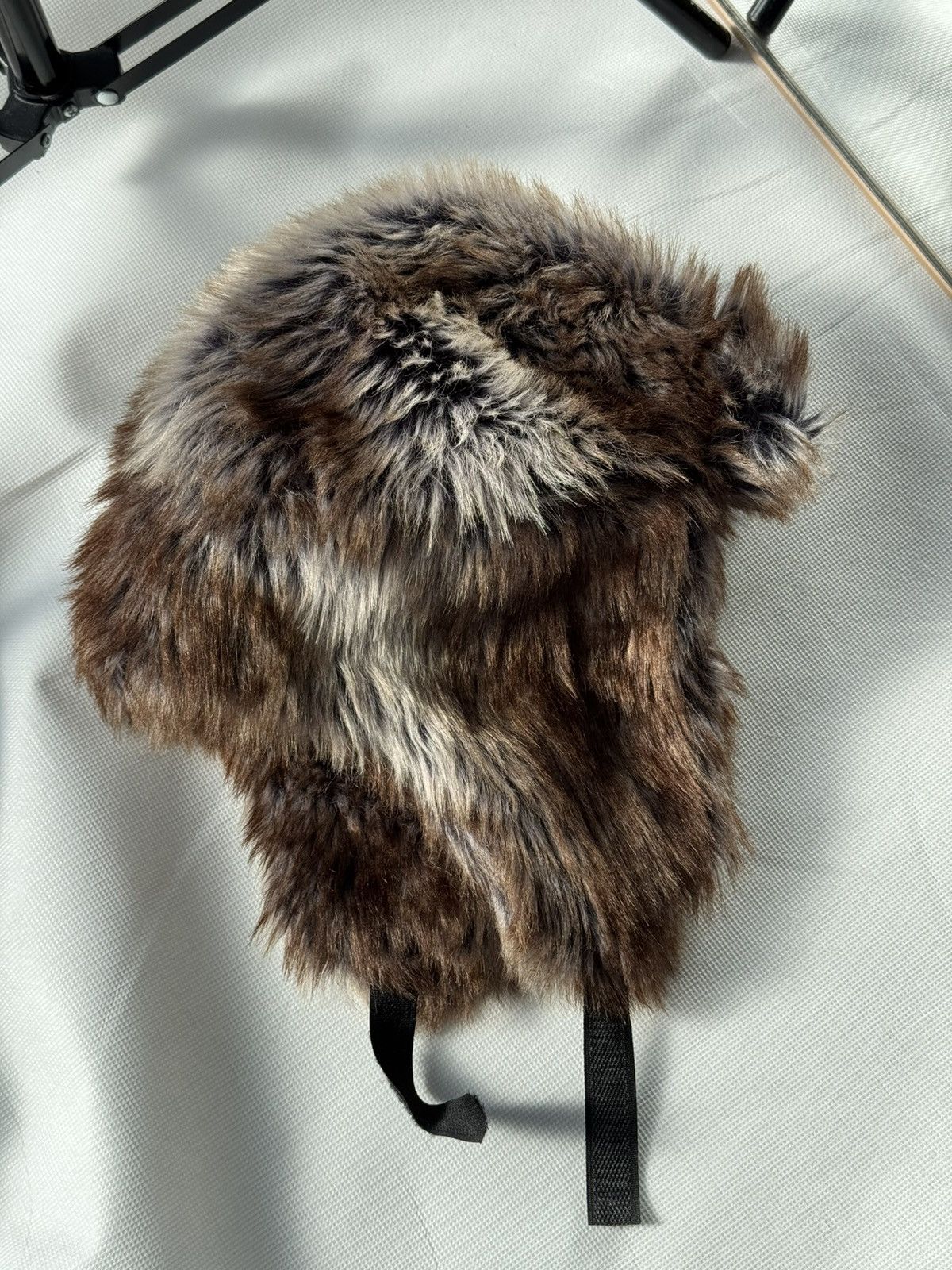 Hysteric Glamour Vintage fuzzy mohair japanese ushanka hat avant garde Size ONE SIZE - 5 Thumbnail