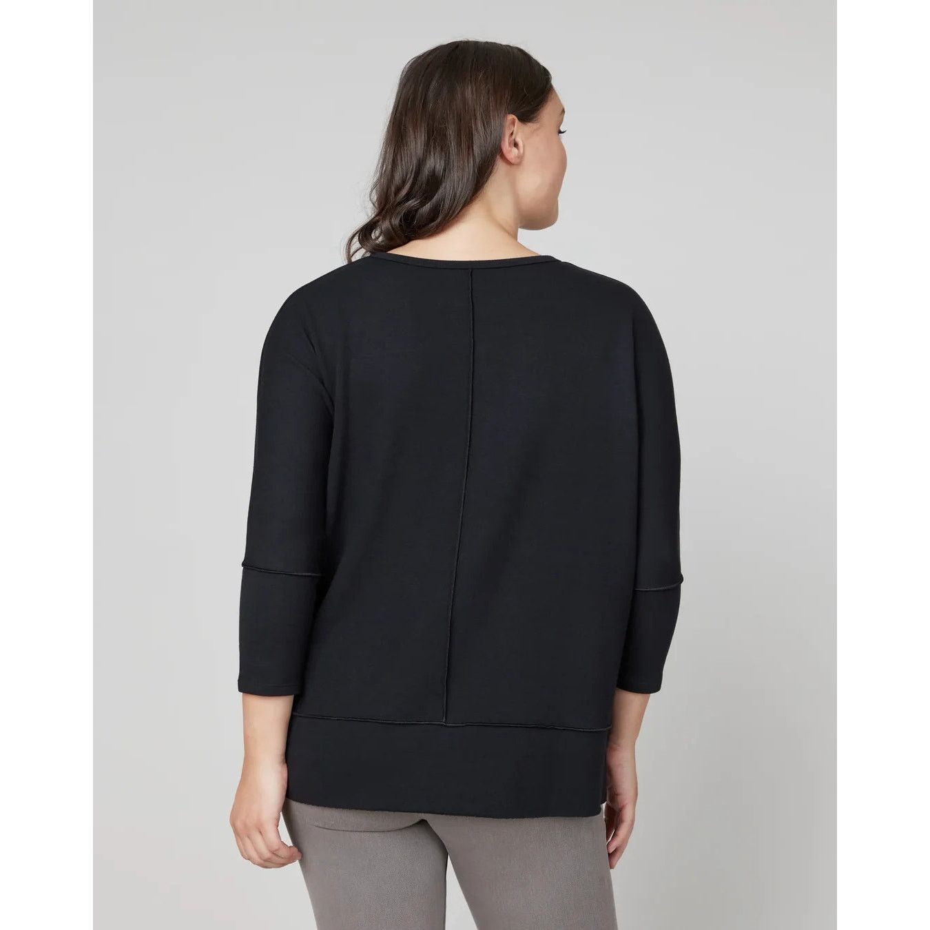 Spanx Spanx PLT Dolman Sleeve Sweatshirt 50171R Black Size Medium Size M / US 6-8 / IT 42-44 - 9 Thumbnail