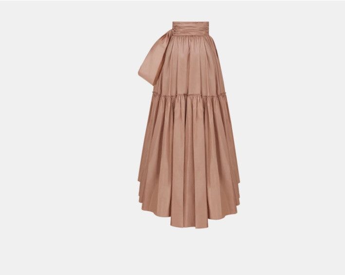 Dior o1w1db10425 311J33A Midi Skirt in Pink Size 30" / US 8 / IT 44 - 2 Thumbnail