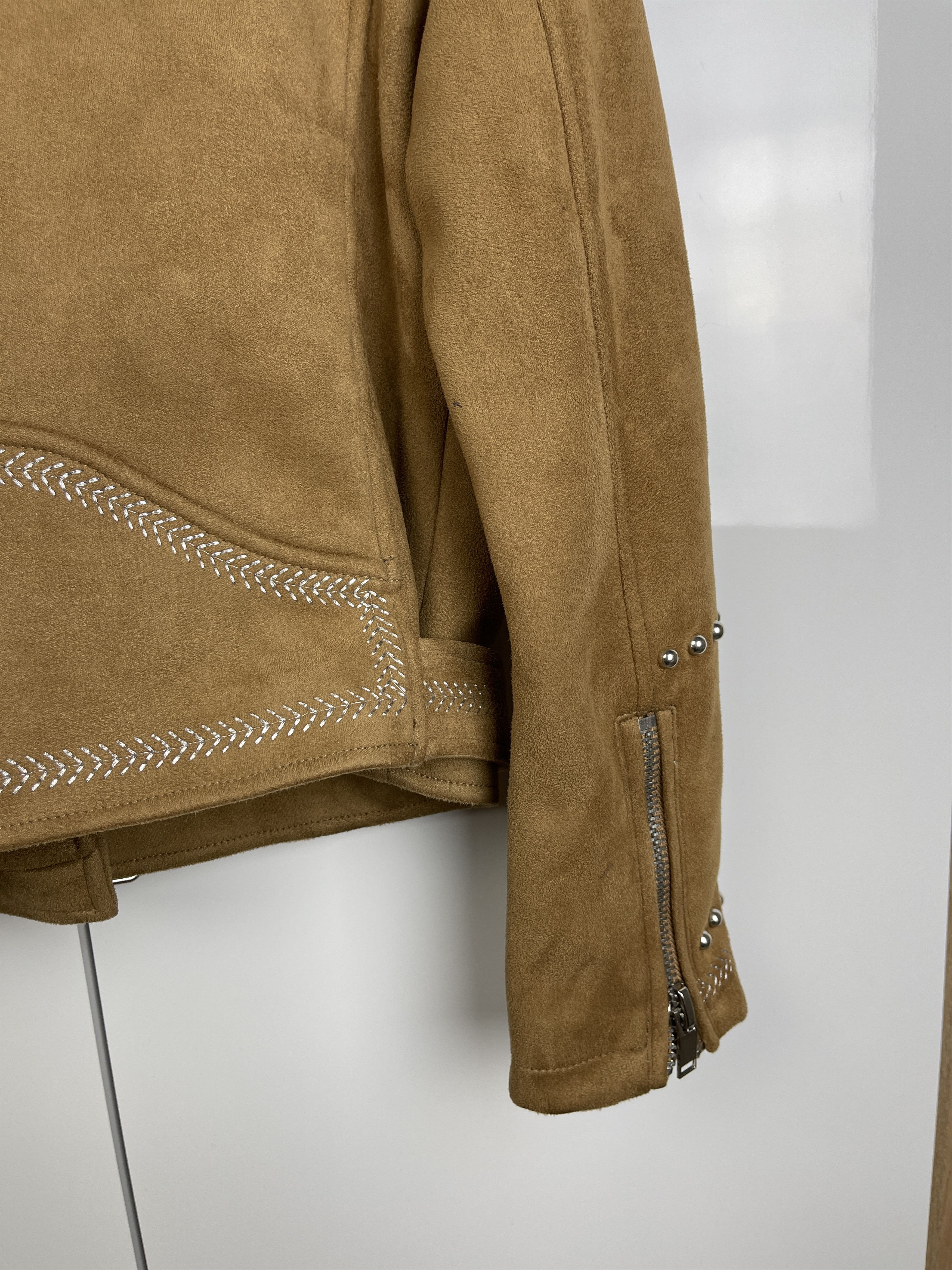 Zara Zara Moto Biker Jacket Size S / US 4 / IT 40 - 9 Thumbnail