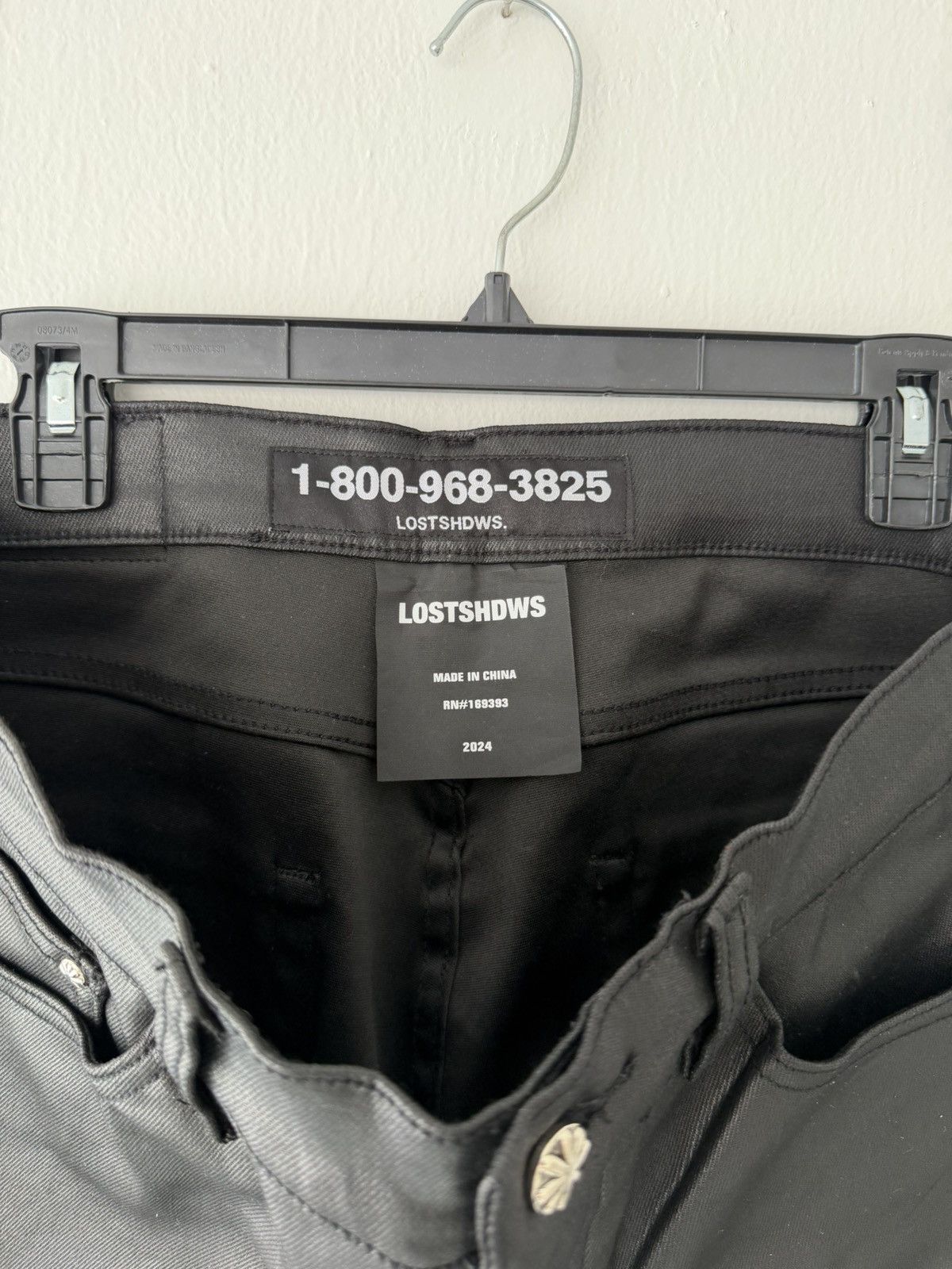 LOSTSHDWS LOSTSHDWS Waxed Denim Pants Size 34 Size US 34 / EU 50 - 3 Thumbnail