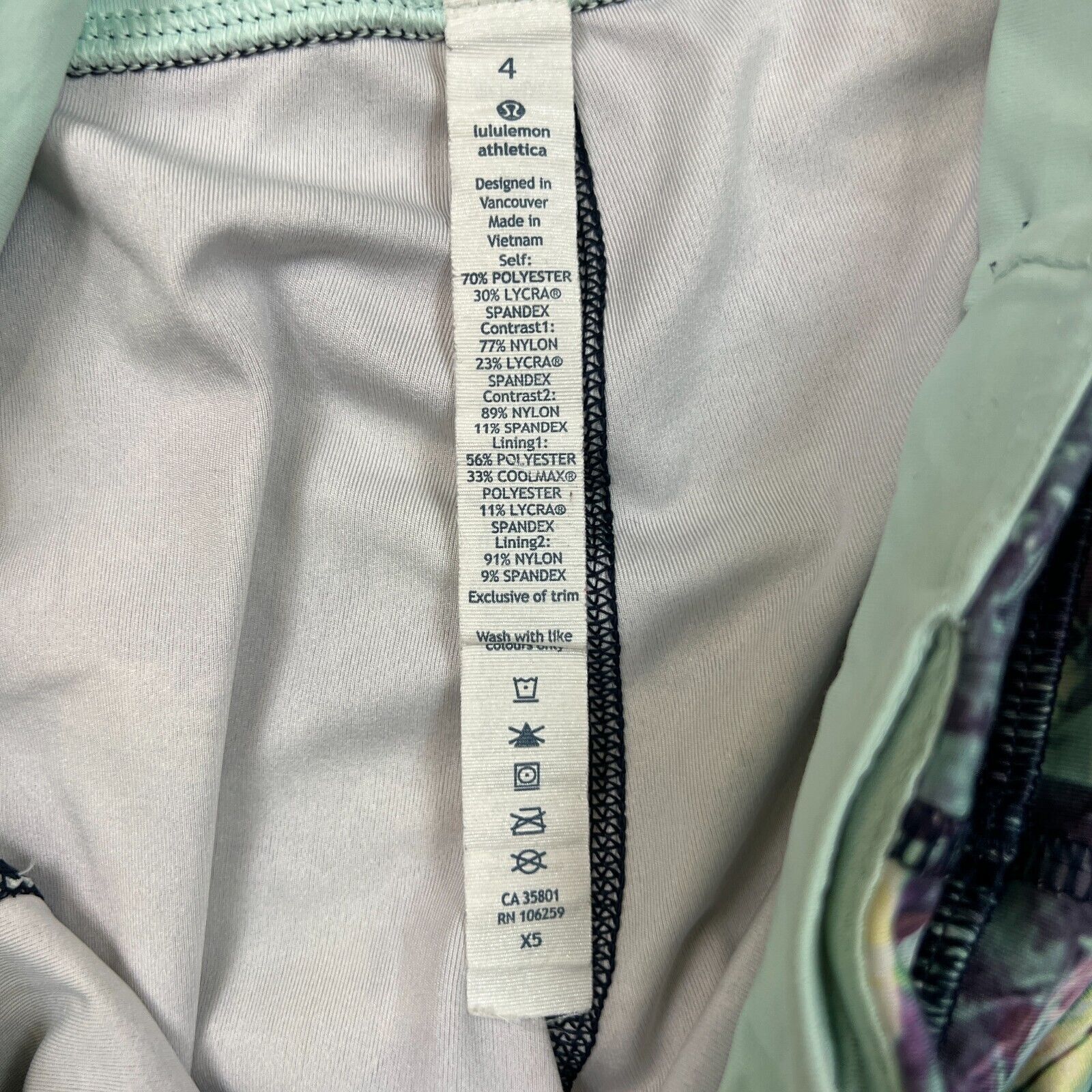 Lululemon Lululemon Inspire Tight II Full Luxtreme Mesh Yoga Legging Size 27" / US 4 / IT 40 - 8 Thumbnail