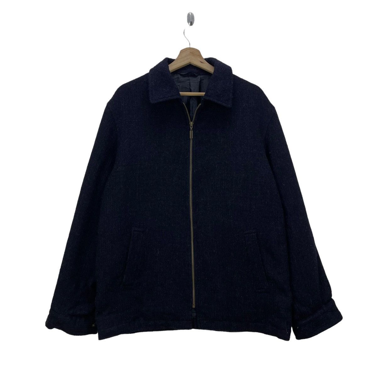 Guess 🔥Vintage Guess Wool Jacket Size US L / EU 52-54 / 3 - 1 Thumbnail