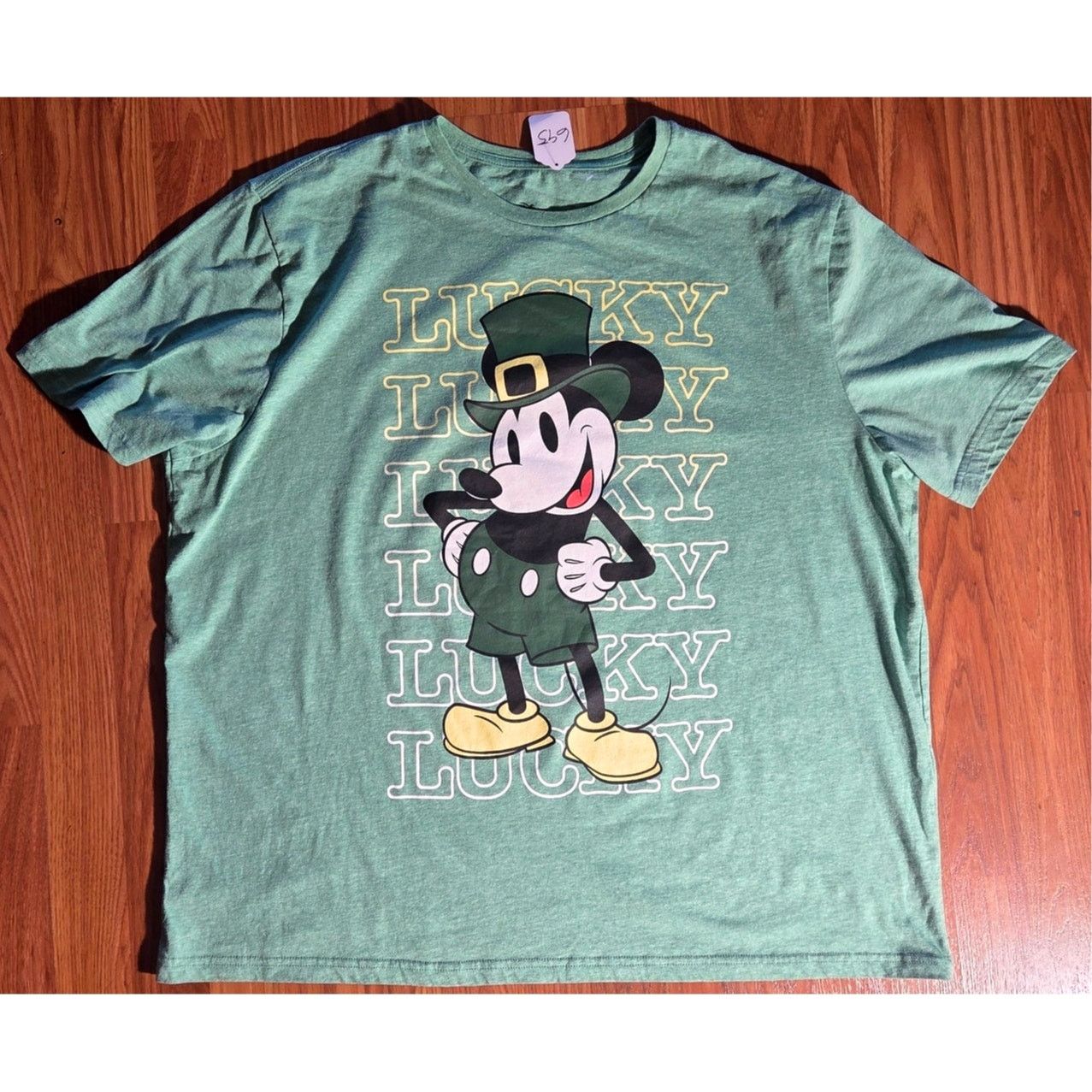Disney Disney Mickey Mouse St. Patrick's Day Tee - 2XL Size US XXL / EU 58 / 5 - 6 Thumbnail
