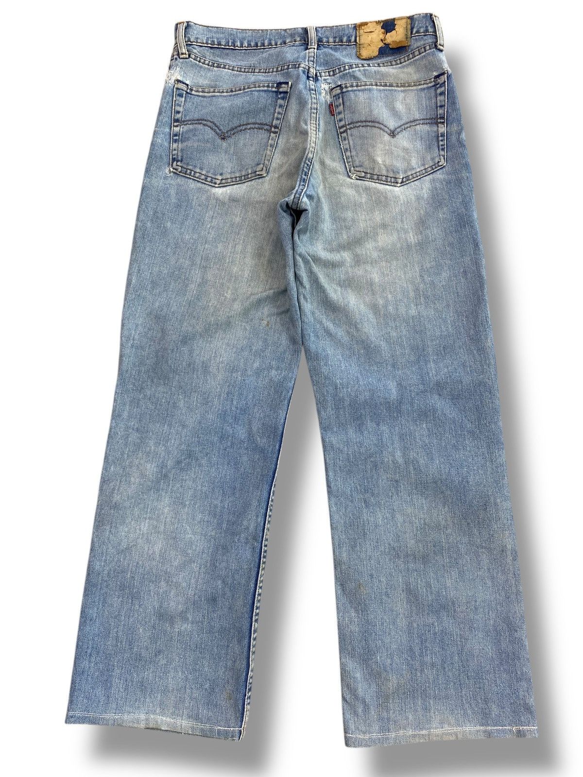 Levi's Levi’s Whiskers Ripped Style Loose Jeans Size US 30 / EU 46 - 3 Thumbnail