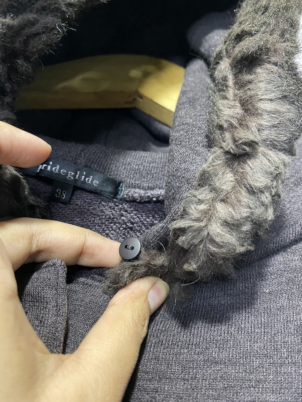 If Six Was Nine × Japanese Brand × Le Grande Bleu (L.G.B.) Prideglide fur hoodie Size S / US 4 / IT 40 - 8 Thumbnail