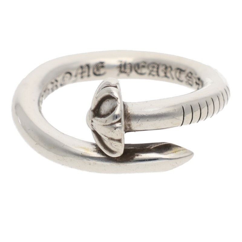 Chrome Hearts Chrome Hearts Nail Cross Ball Silver Ring Size ONE SIZE - 1 Thumbnail