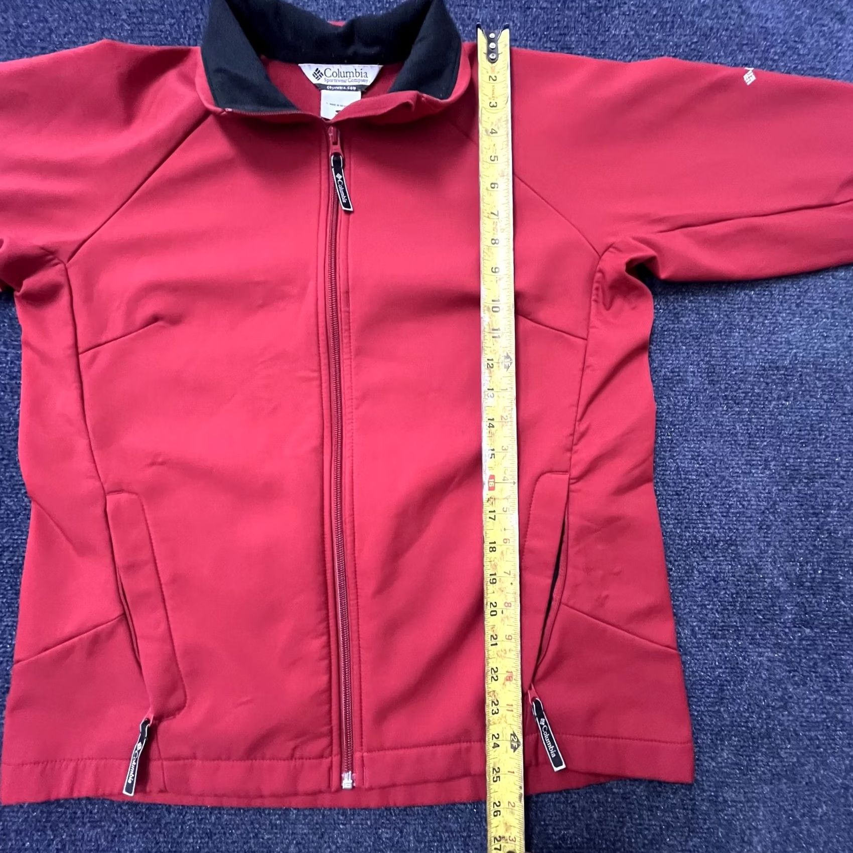 Vintage Columbia Jacket Womens Large Red Softshell Full Zip Outdoor Activewear Hiking Size L / US 10 / IT 46 - 4 Thumbnail