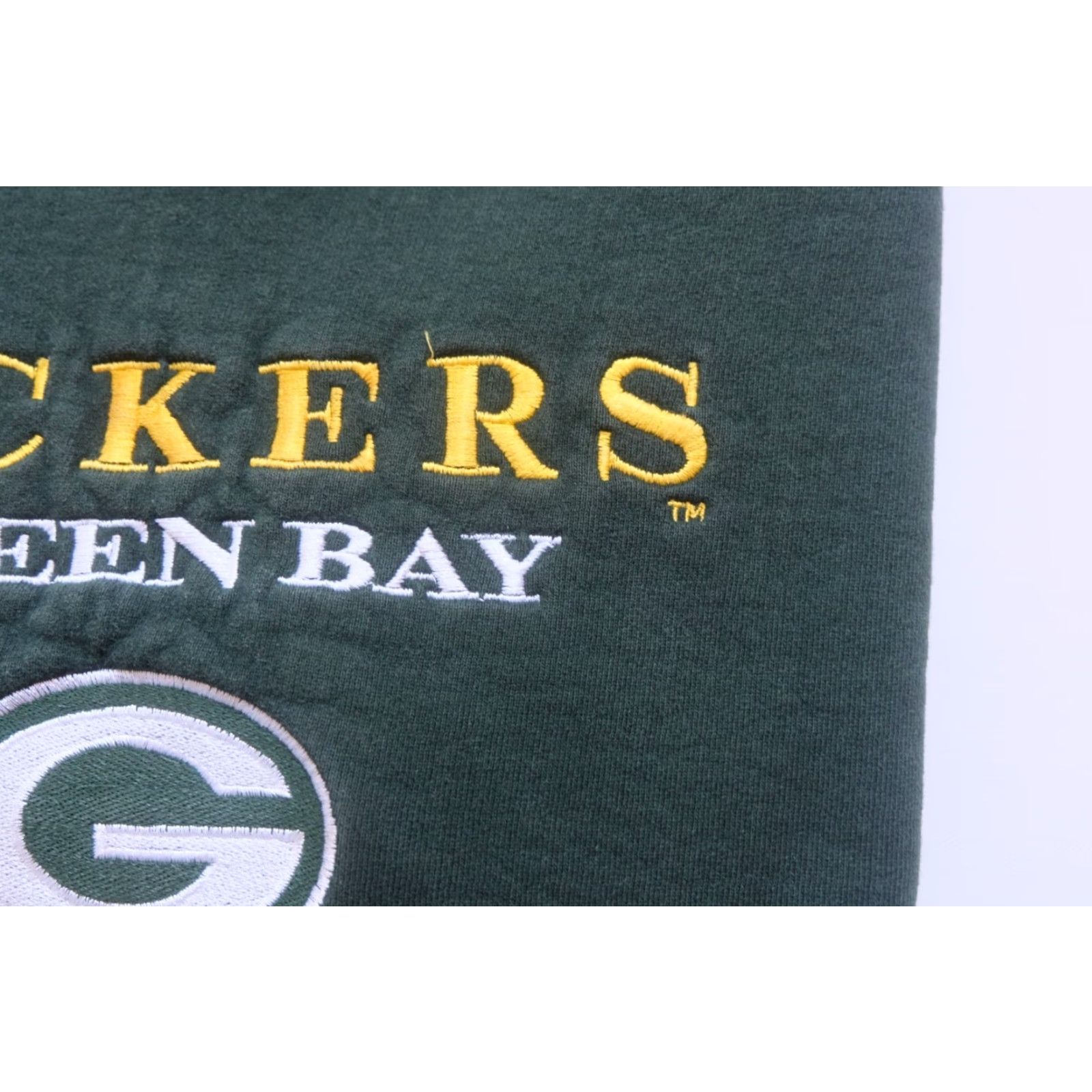 Salem Sportswear VINTAGE NFL VTG 90s RETRO GREEN BAY PACKERS USA MADE SALEM CREW SWEATSHIRT M SIZE GREEN FOOTBALL GRAPHIC PRINT MEN Size US M / EU 48-50 / 2 - 4 Thumbnail