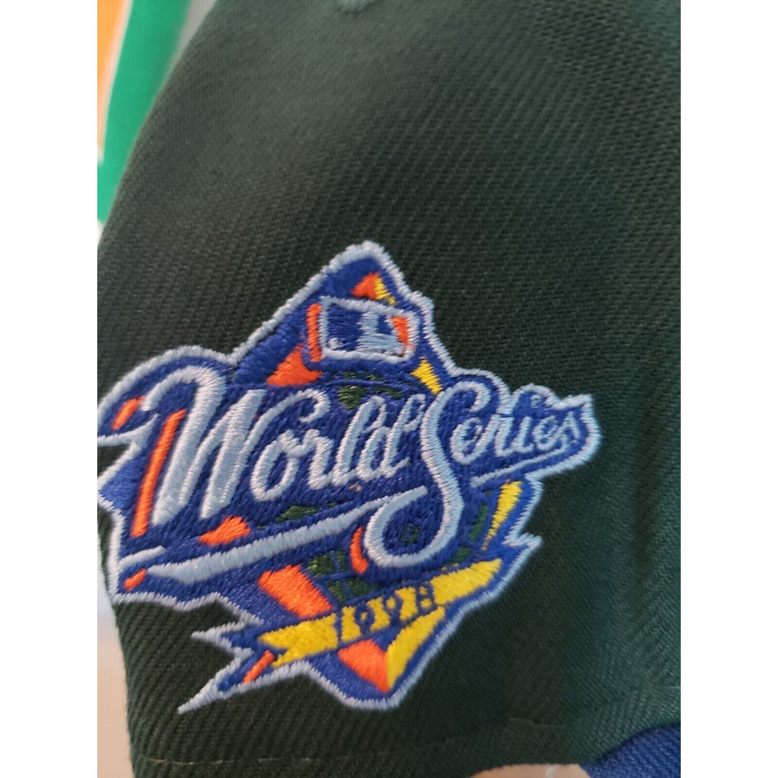 New Era New York Yankees Hat 1998 World Series 7 3/4 Green New Era Size ONE SIZE - 3 Thumbnail
