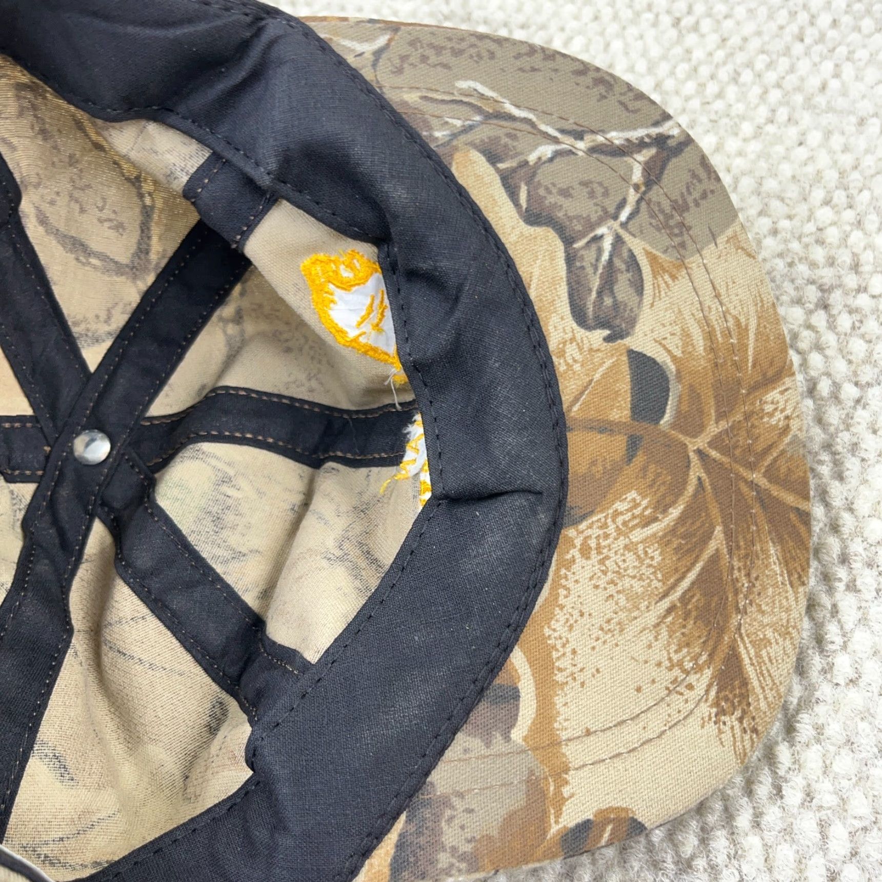 Vintage VINTAGE Advantage Timber Camo Hat Cap Strap Back USA 90s Herman Survivors Boots Shirt? Size ONE SIZE - 6 Thumbnail
