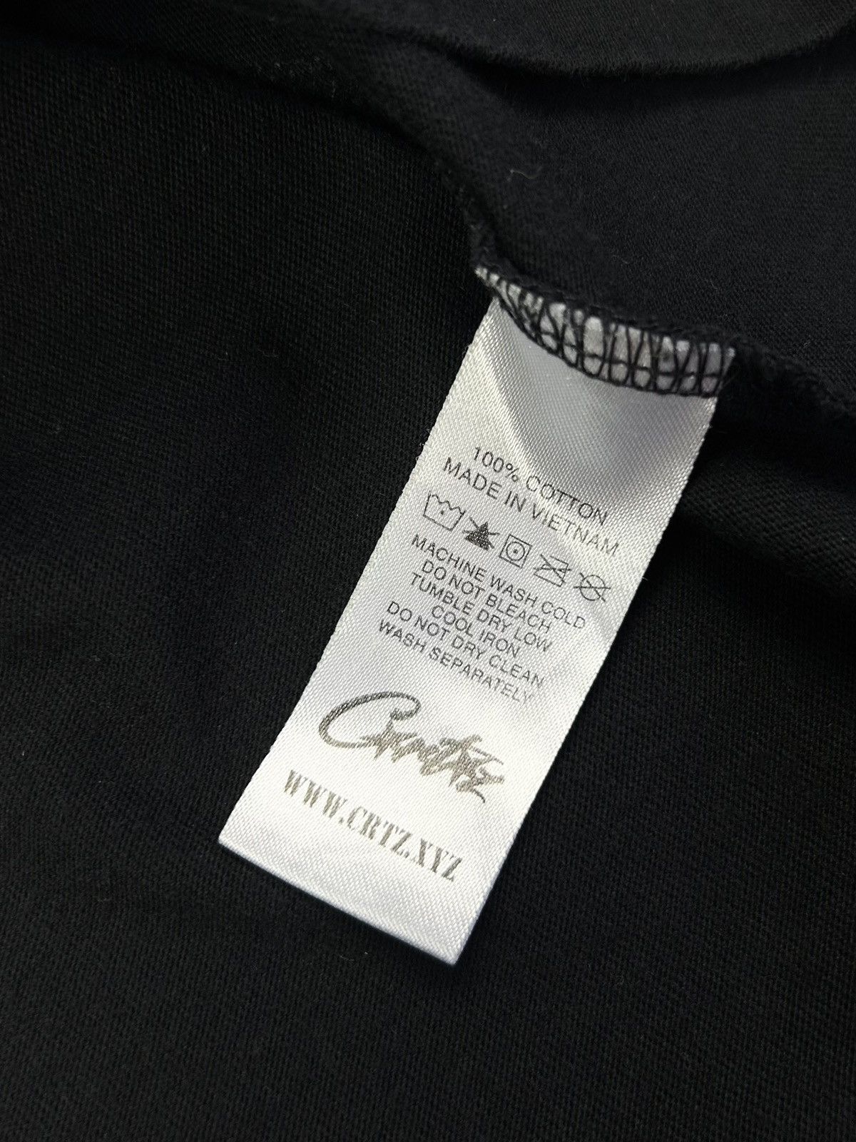 Corteiz rare Corteiz Allstarz Logo tee black Y2k Size US M / EU 48-50 / 2 - 8 Thumbnail