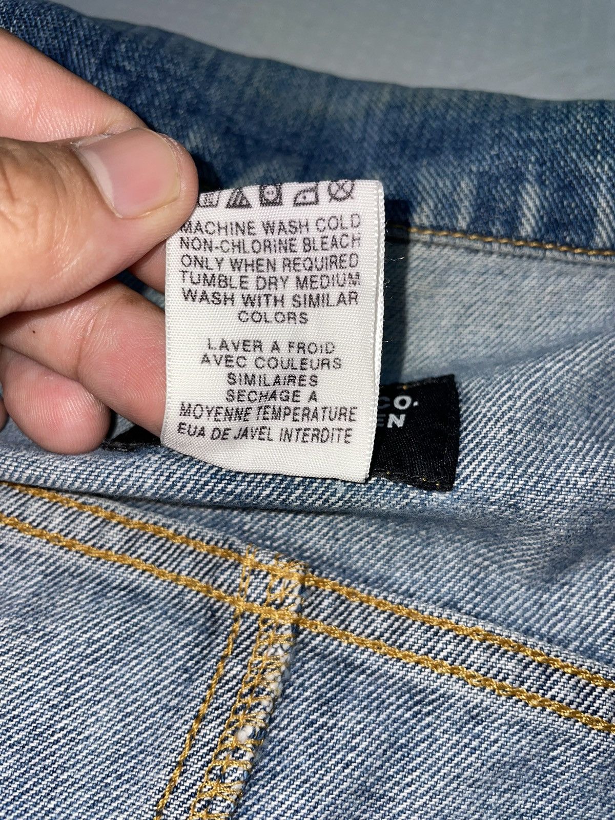 Polo Ralph Lauren × Ralph Lauren Polo Jeans Ralph Lauren Chunky Zipper Denim Jacket Size S / US 4 / IT 40 - 8 Thumbnail