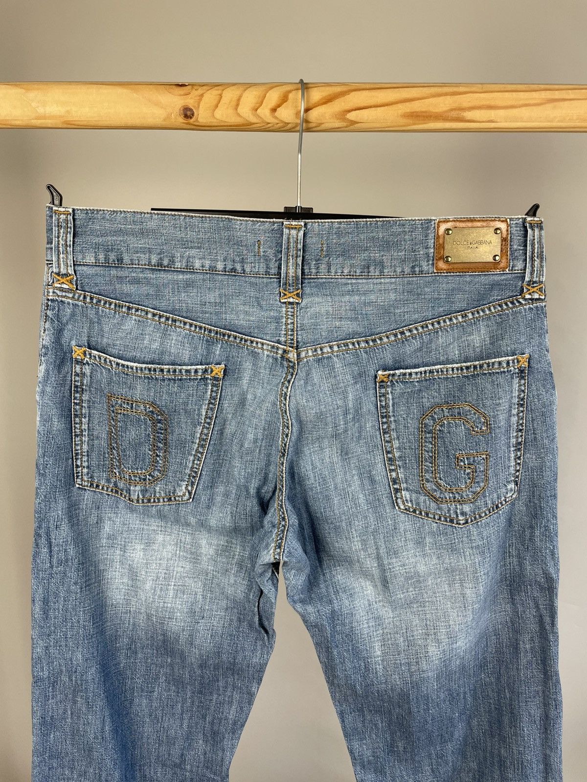 Dolce & Gabbana Crazy vintage dolce gabbanna jeans size 32 (48) y2k Size US 32 / EU 48 - 2 Thumbnail