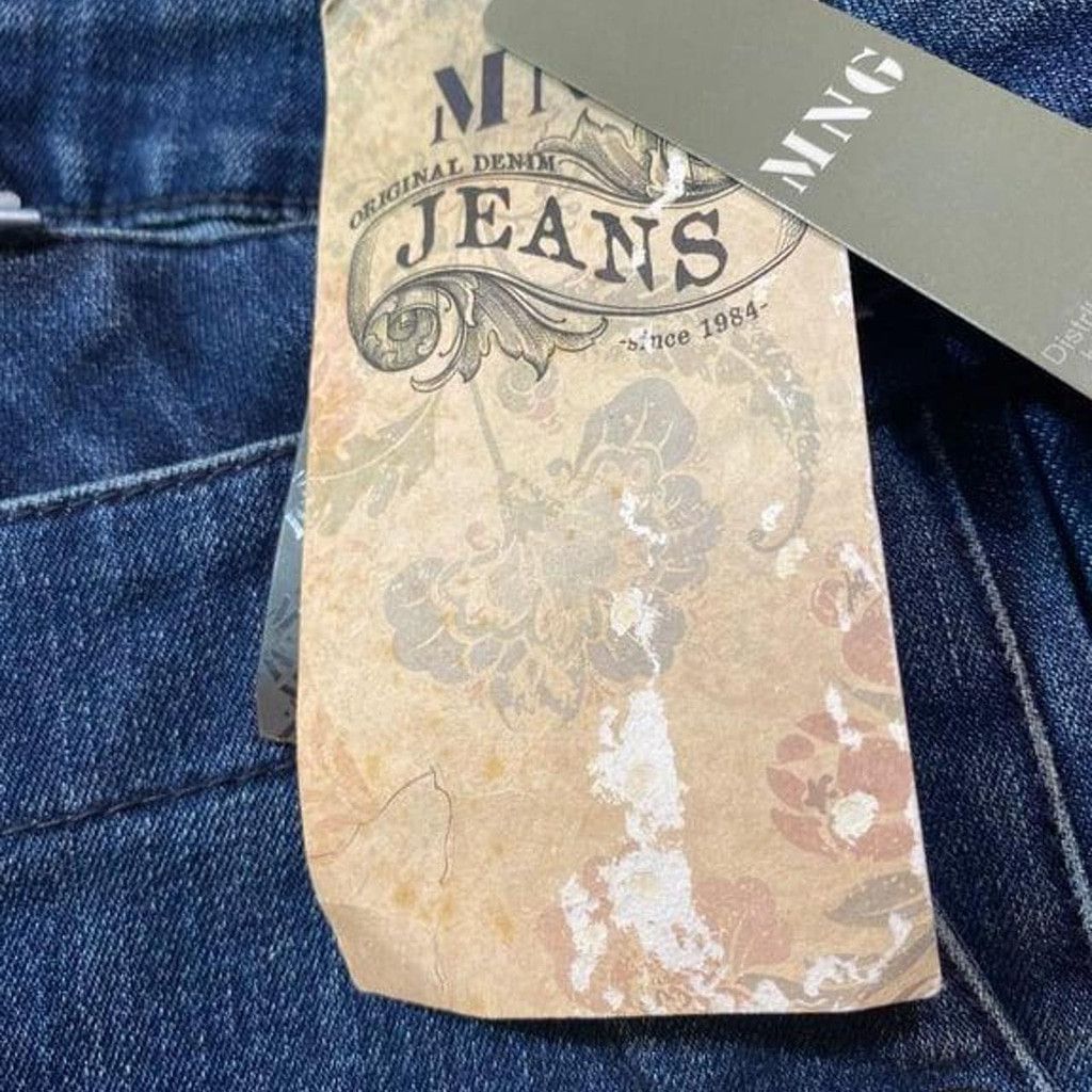 Mango MNG Women's Flare Jeans with Button Detail Size 6 Size 28" / US 6 / IT 42 - 4 Thumbnail