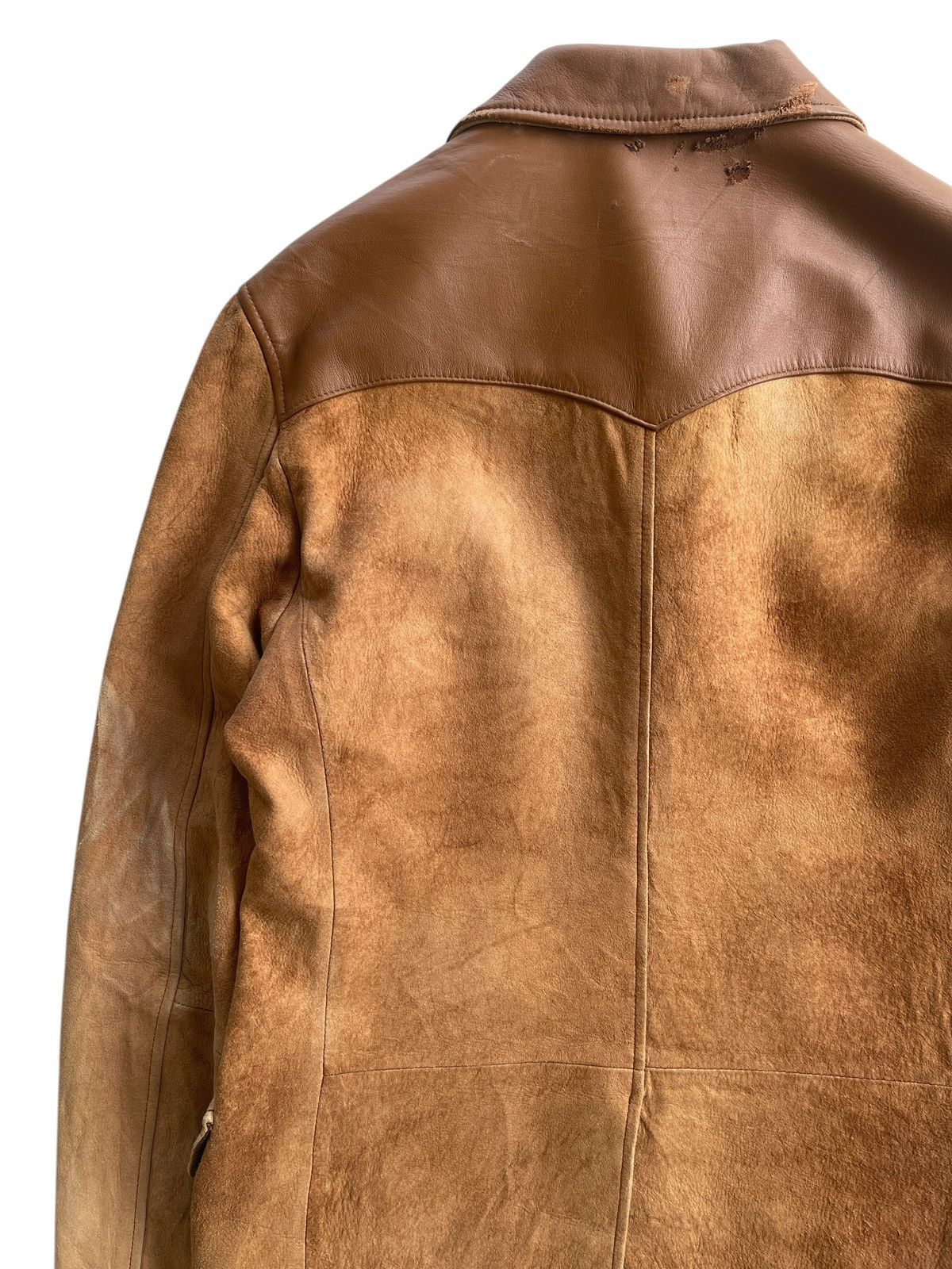 Tornado Mart Tornado Mart Sheepskin Leather Jacket (FIT M) Size US M / EU 48-50 / 2 - 6 Thumbnail