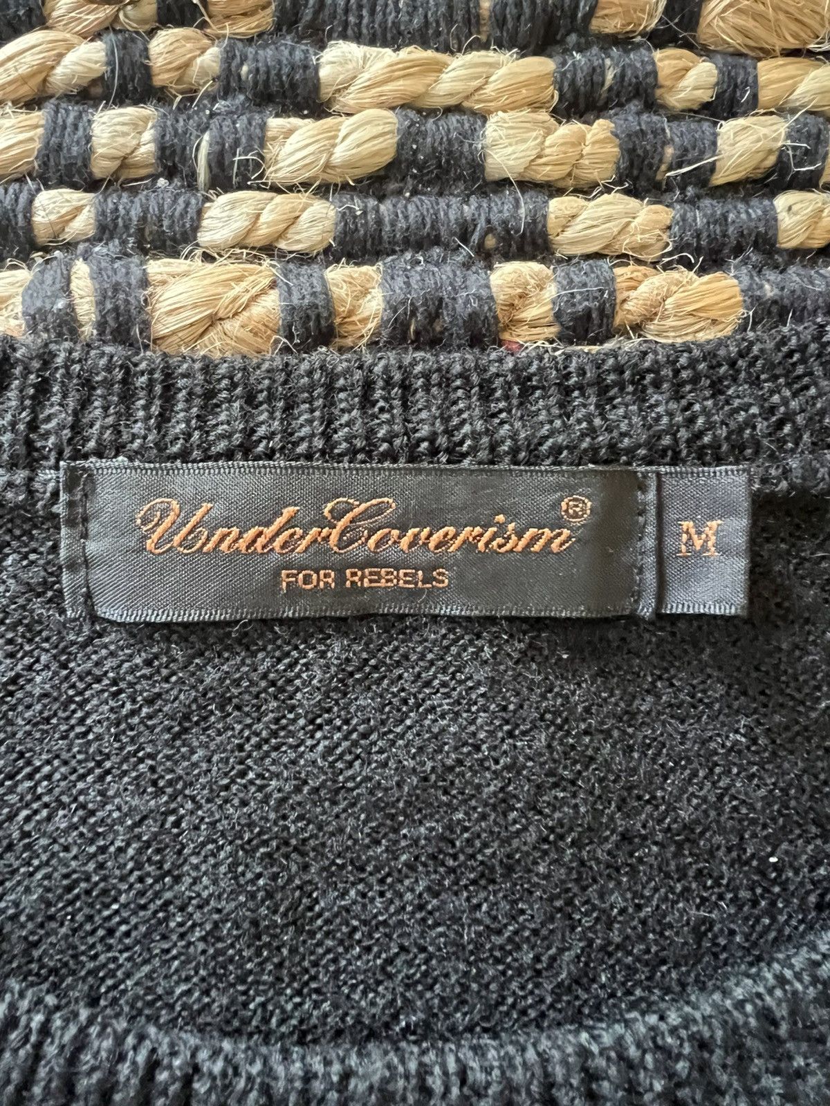 Undercover Undercover SS04 “Languid” Arabic Collage Printed Sweater Size US M / EU 48-50 / 2 - 10 Thumbnail