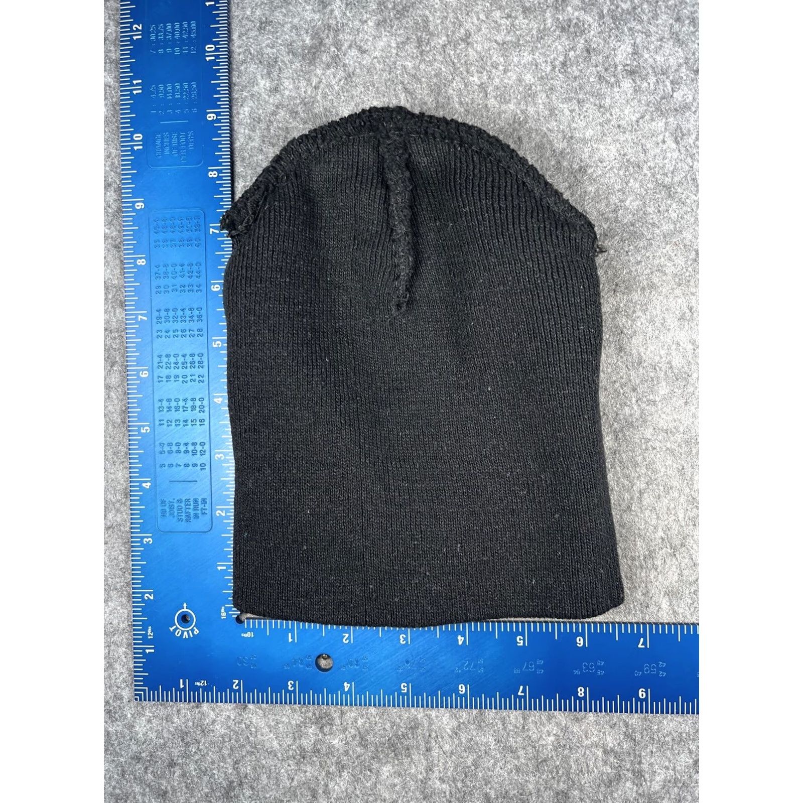 Vintage Medecins Sans Frontieres Beanie Mens One Size Black Knit Logo Winter Size ONE SIZE - 6 Thumbnail