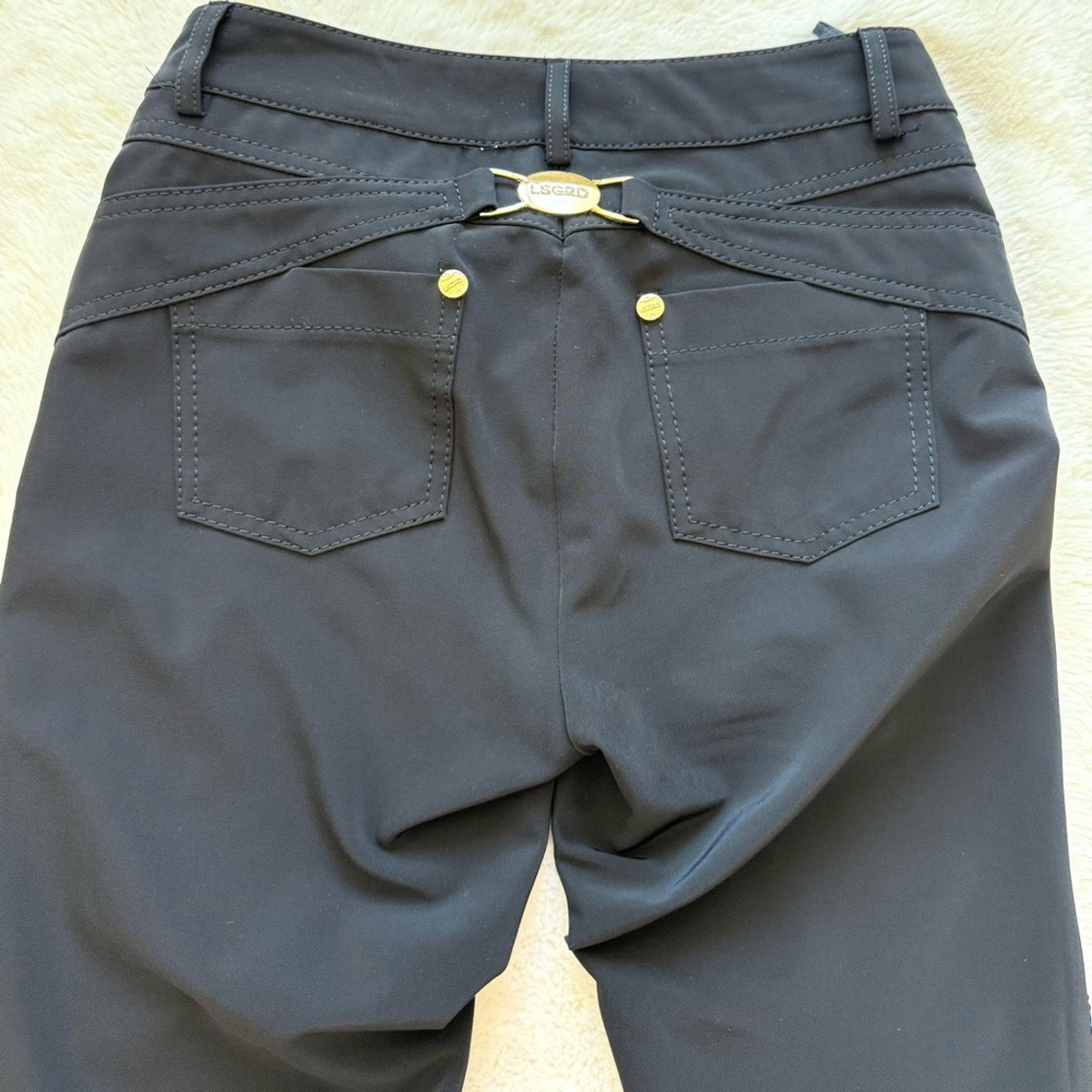 Other Lasagrada women black pants size 36 EU or 4 US Size 27" / US 4 / IT 40 - 9 Thumbnail