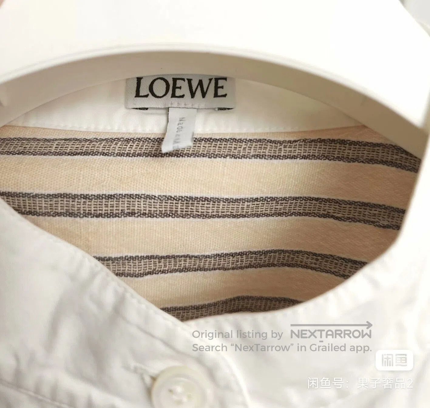 Loewe Loewe Design Shirt with Unique Cuff Details. Size US M / EU 48-50 / 2 - 6 Thumbnail