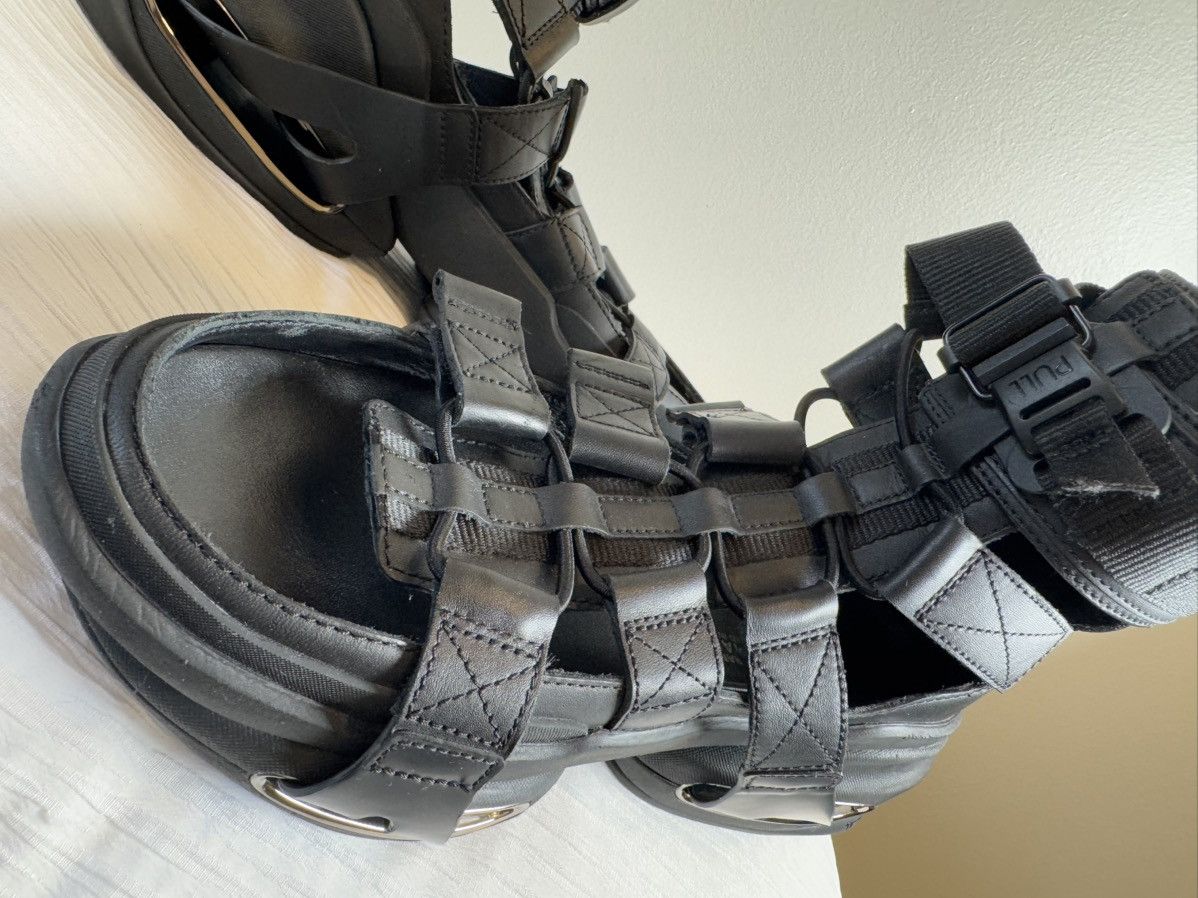 Balmain Leather Sandals Size US 8 / EU 41 - 3 Thumbnail