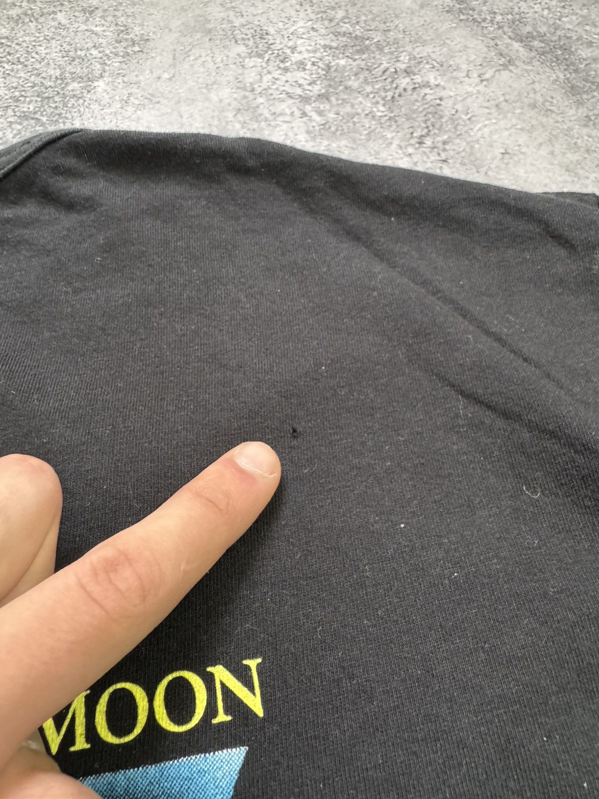 Band Tees × Pink Floyd × Vintage Vintage 1992 PINK FLOYD DARK SIDE OF THE MOON BLACK TEE Size US L / EU 52-54 / 3 - 15 Thumbnail