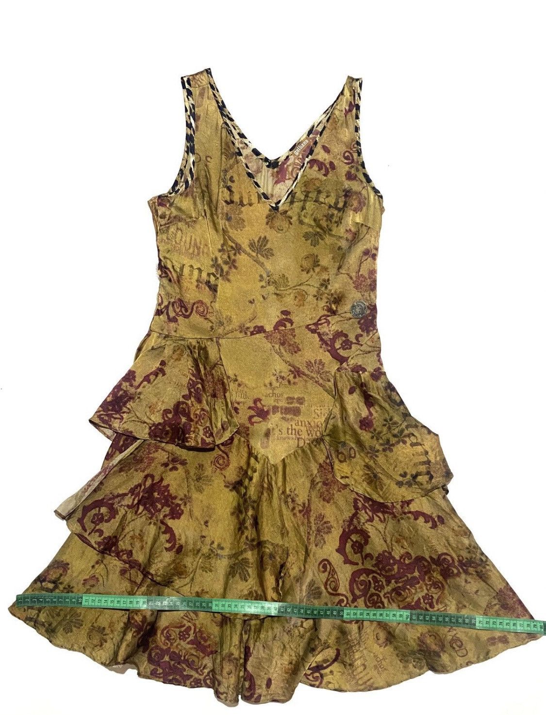 John Galliano RARE GRAIL! JOHN GALLIANO DRESSES Size XS / US 0-2 / IT 36-38 - 16 Thumbnail