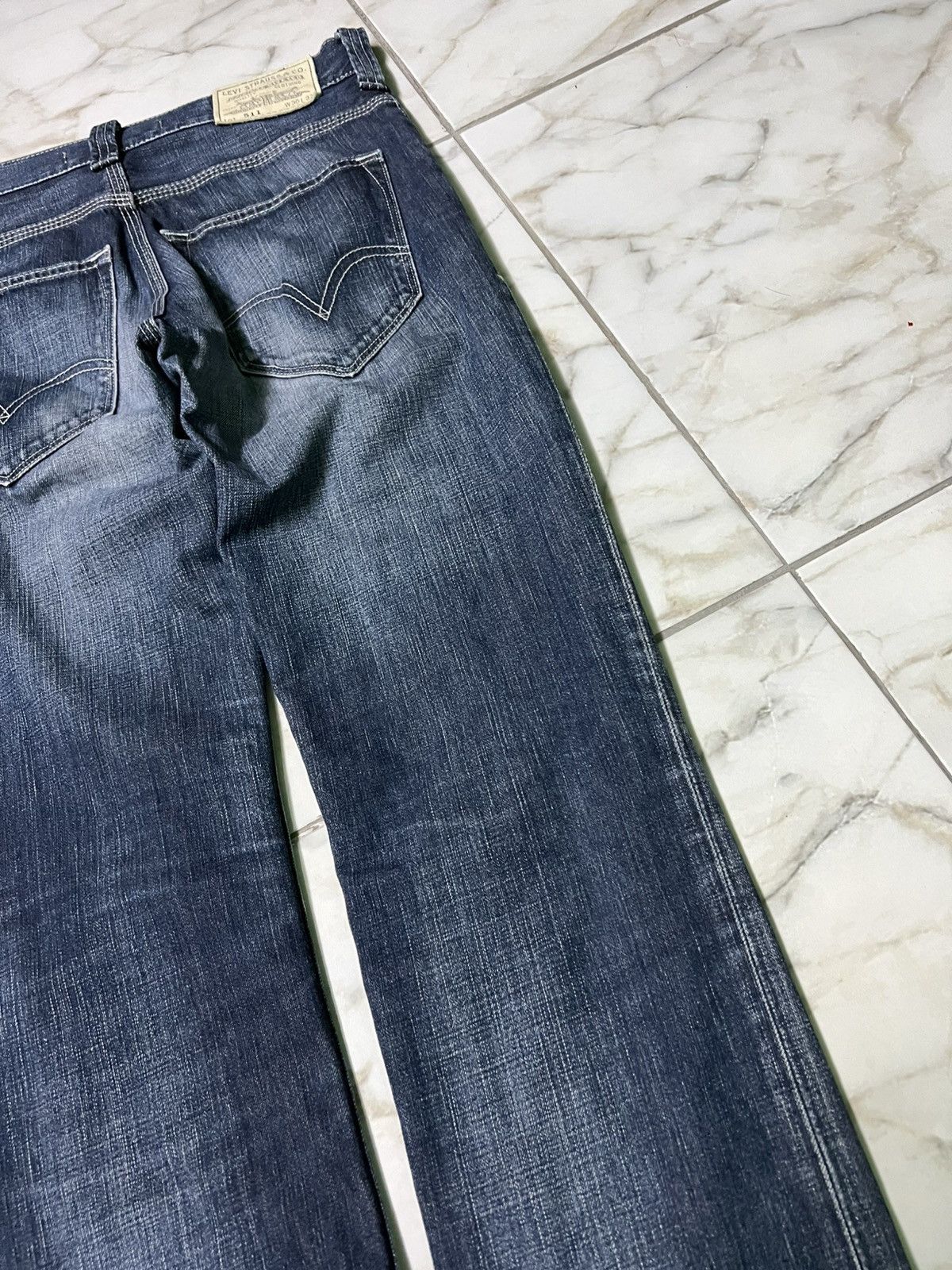 Levi's Vintage Levis 511 Distressed Washed Jean Size US 30 / EU 46 - 17 Thumbnail