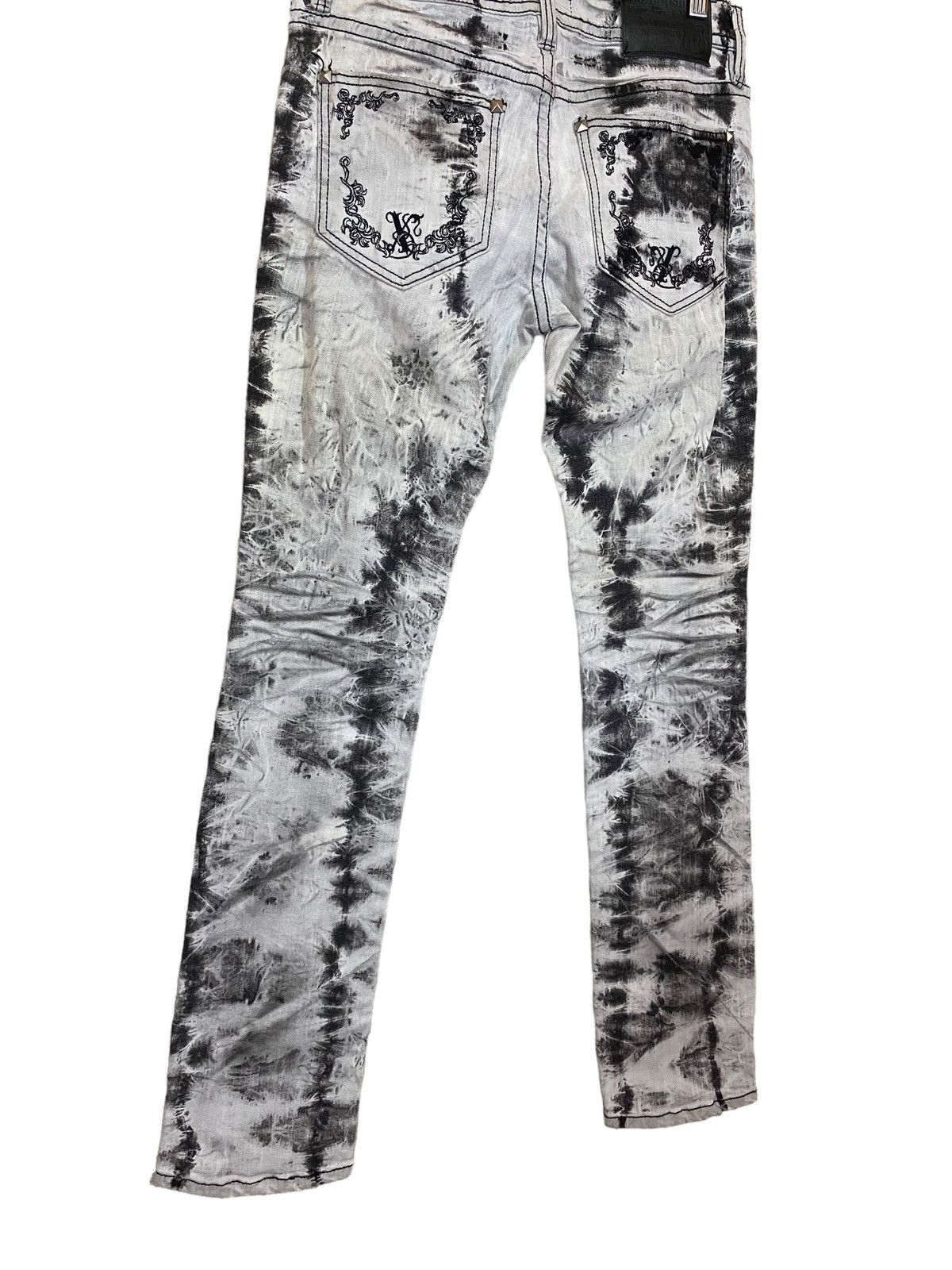 14th Addiction × If Six Was Nine × KMRii Xfirm steampunk denim acid wash very rare Size US 34 / EU 50 - 6 Thumbnail