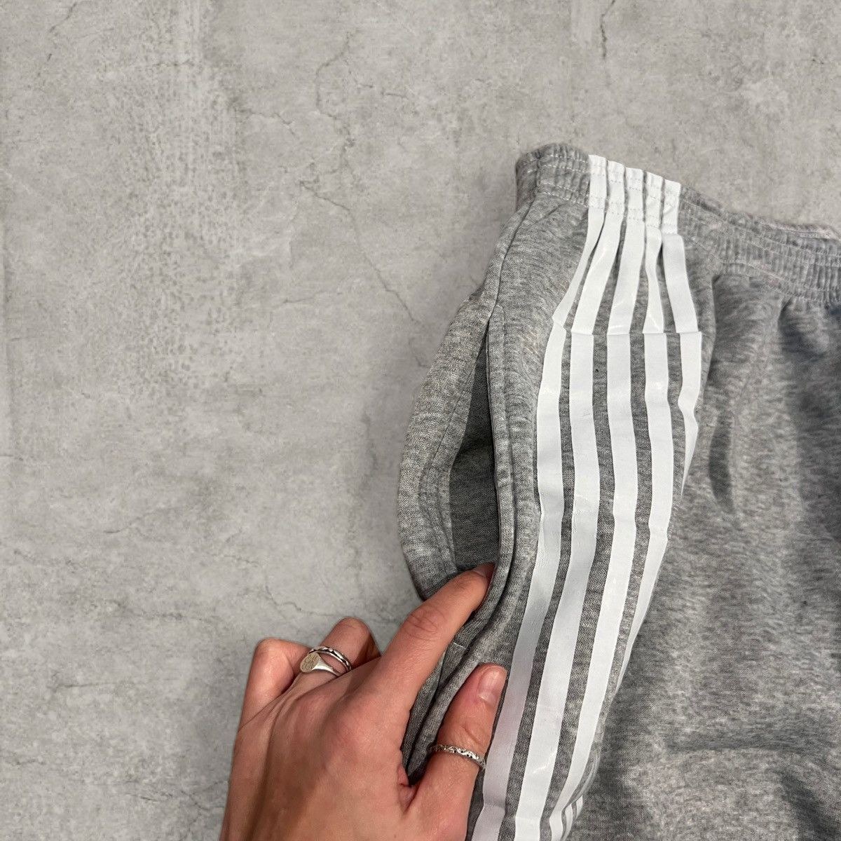 Japanese Brand Incredible baggy wide leg Korean joggers in grey. Size M Size US 32 / EU 48 - 4 Thumbnail