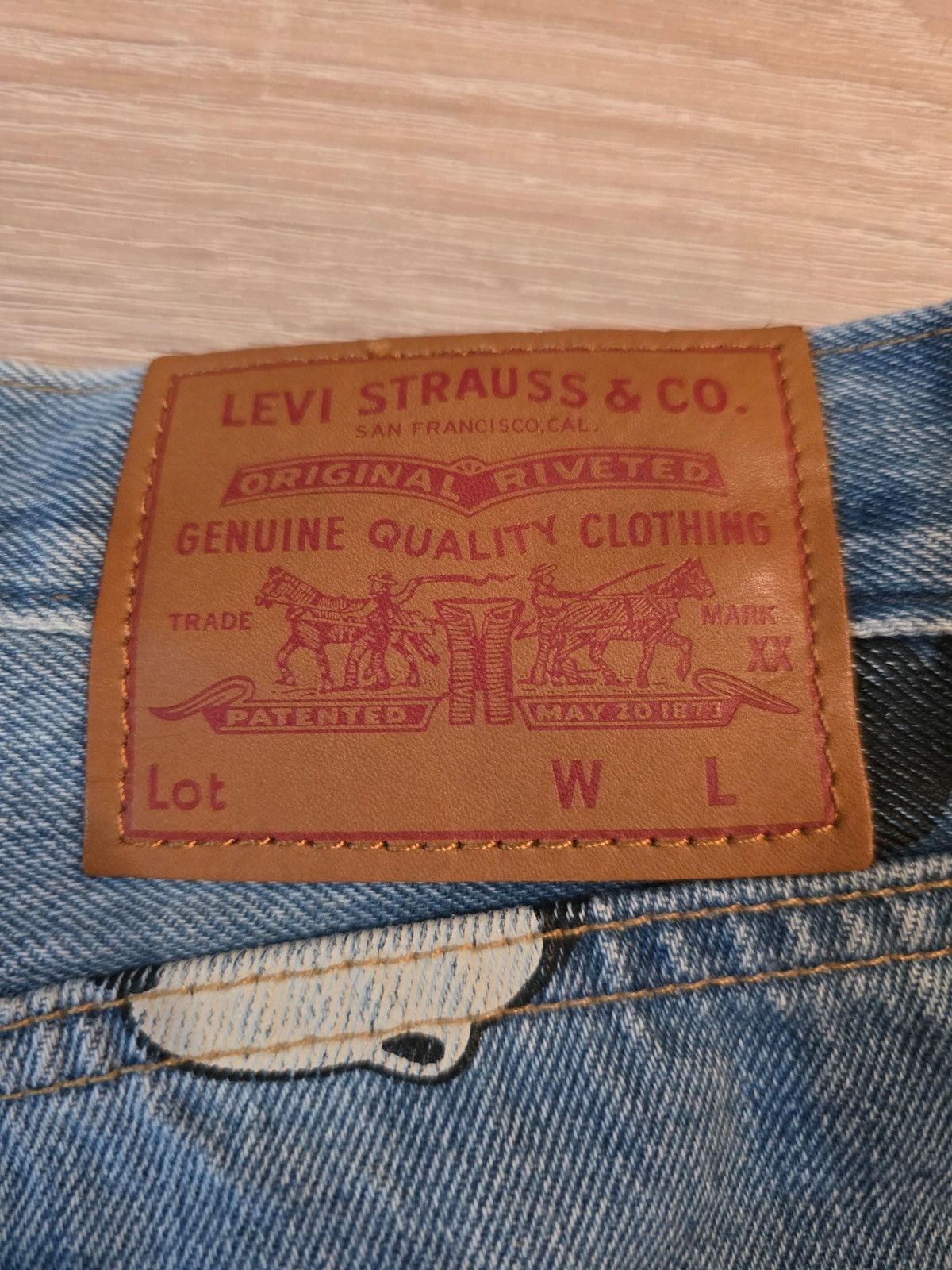 Levi's Levi’s x Mickey Mouse 501 Jeans Size 32" / US 10 / IT 46 - 6 Thumbnail