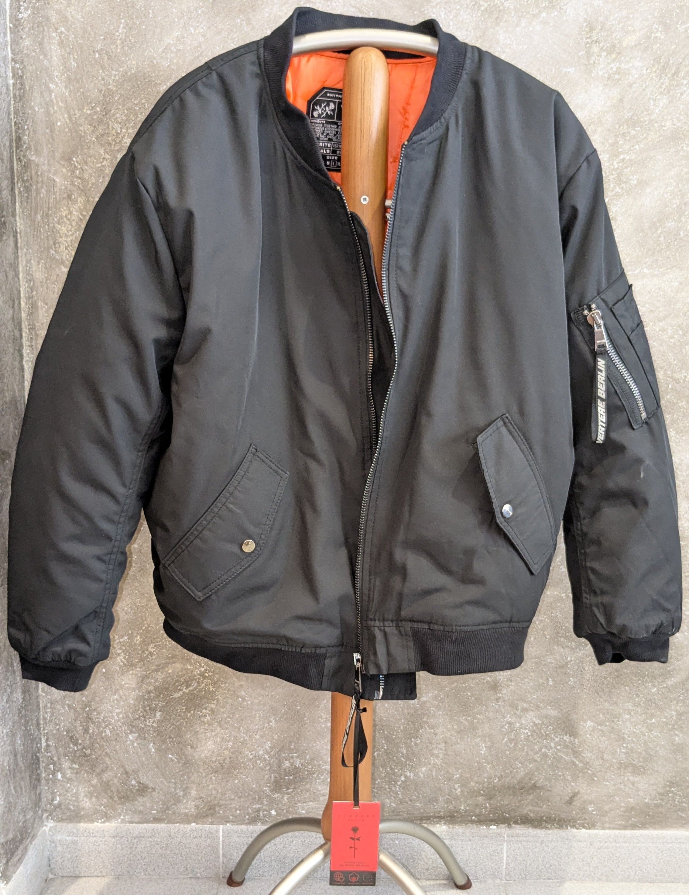 Other VERTERE BERLIN Bomber Jacket - Brand New with Tags Size US L / EU 52-54 / 3 - 3 Thumbnail