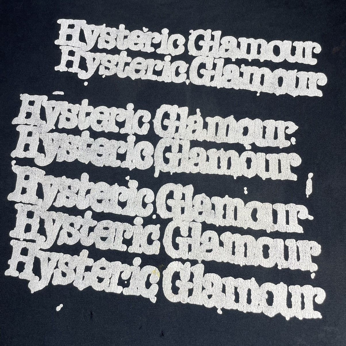 Hysteric Glamour × Vintage Hysteric Glamour Vintage SUN THRASHED BLACK SHIRT Size US M / EU 48-50 / 2 - 11 Thumbnail
