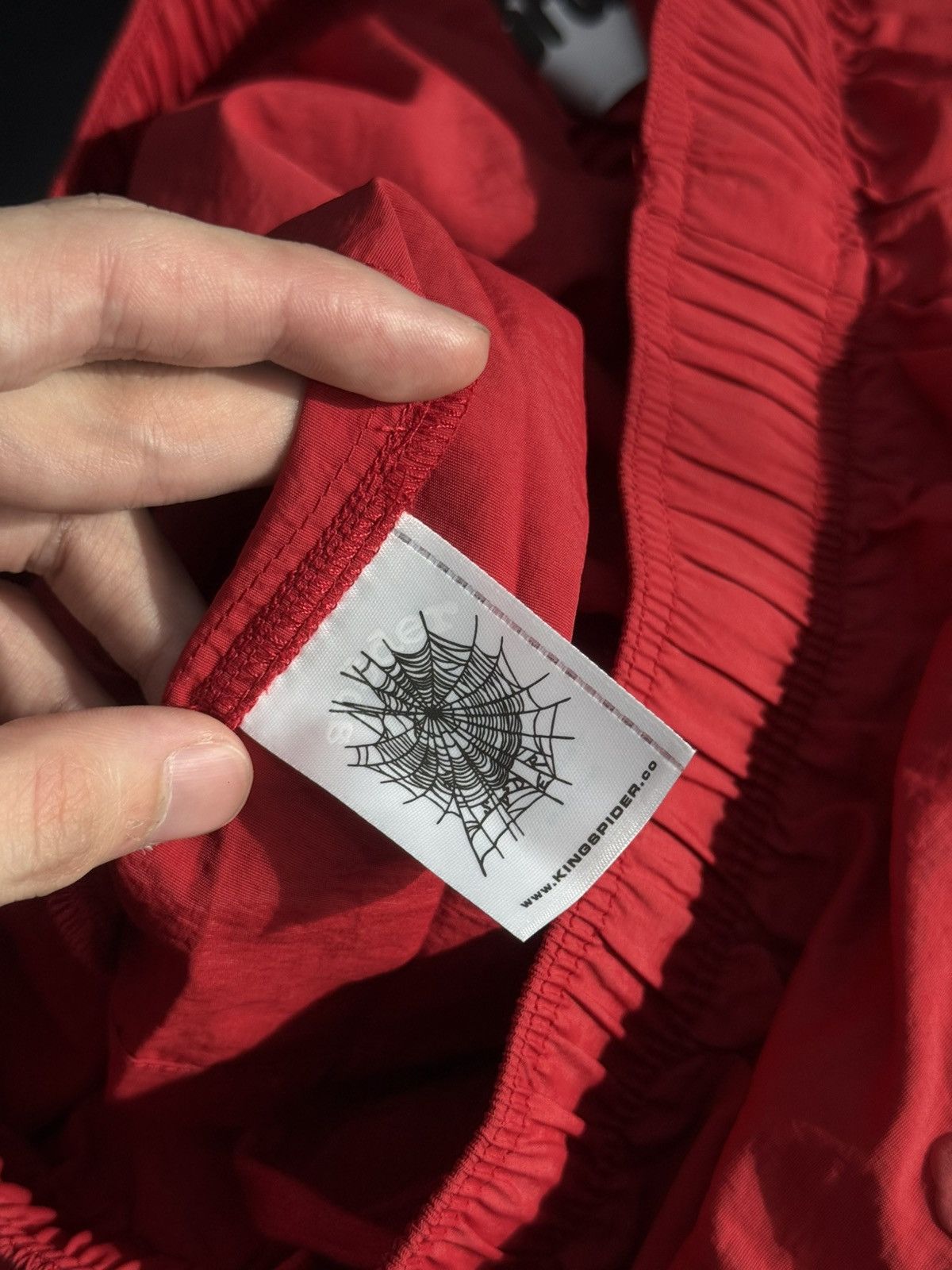 Sp5der Sp5der Double Layer STAR Shorts Size Large (NEW) Red Size US 31 - 9 Thumbnail