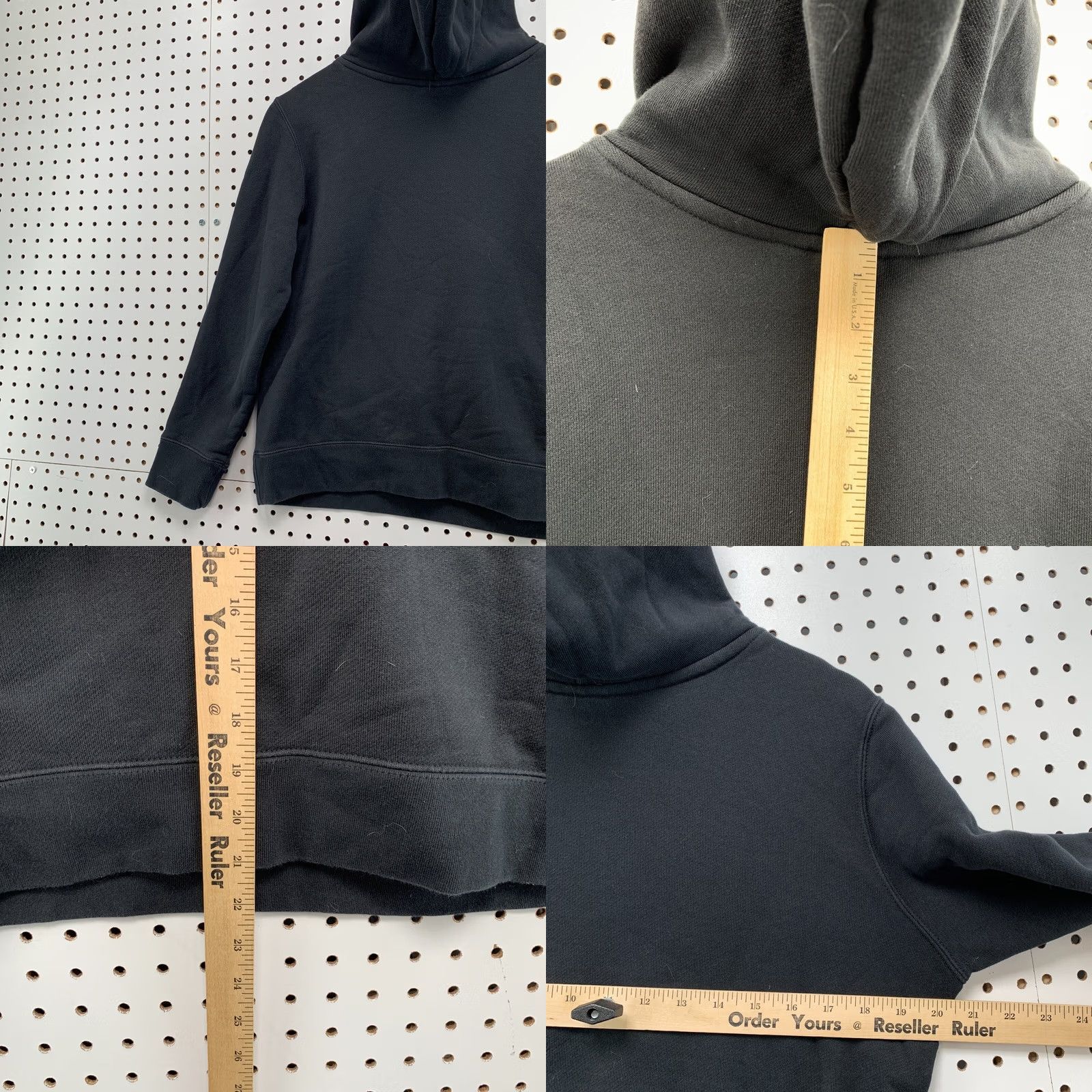 Adidas Adidas Originals Hooded Sweatshirt Black White Trefoil Logo Womens Small XS? Size S / US 4 / IT 40 - 9 Thumbnail