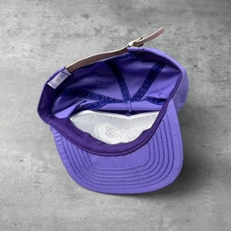 Vintage Vintage Daily 3 Minnesota State Lottery Purple Strapback Hat Size ONE SIZE - 3 Thumbnail
