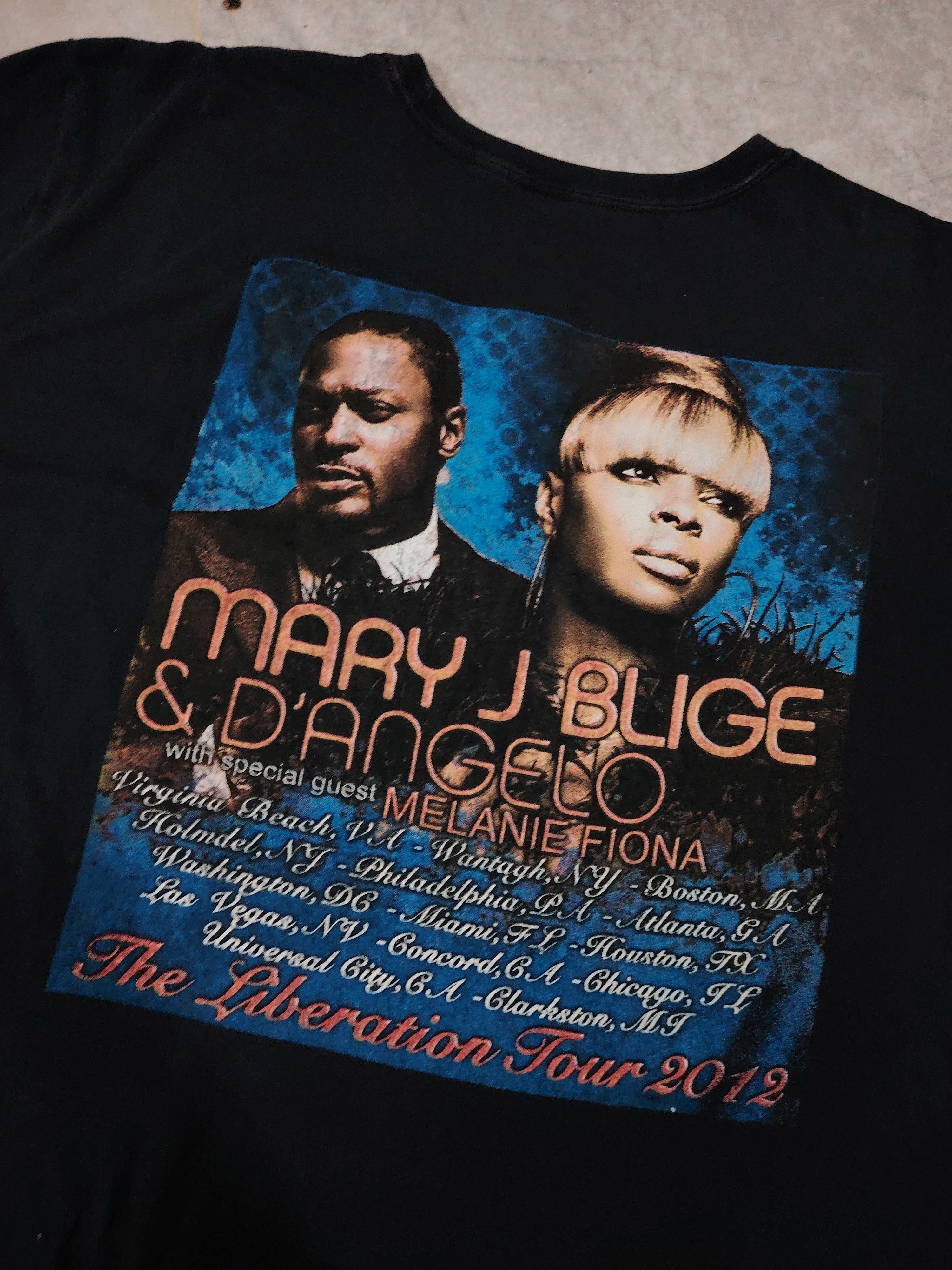Band Tees × Rap Tees × Vintage Mary J Blige tour 2012 Size US XXL / EU 58 / 5 - 3 Thumbnail
