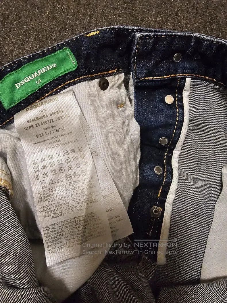 Dsquared2 DSquared2 Green Label Skater Jeans. Size US 36 / EU 52 - 5 Thumbnail