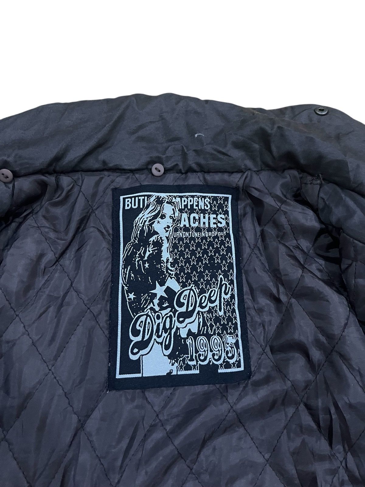 Japanese Brand Vintage Dig Deep designer jaket Size US XS / EU 42 / 0 - 10 Thumbnail