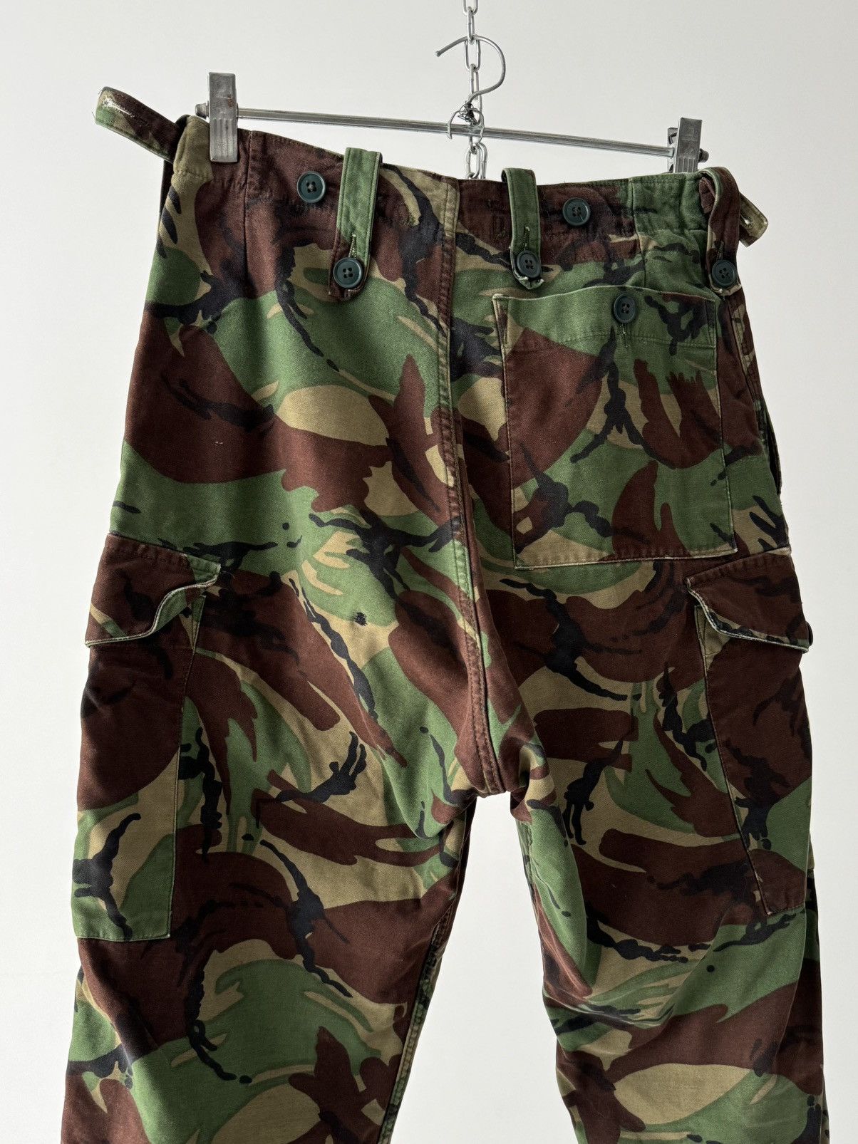 Japanese Brand × Vintage 1960s British Army 1968 Pattern DPM Camo Combat Trousers Size US 30 / EU 46 - 8 Thumbnail
