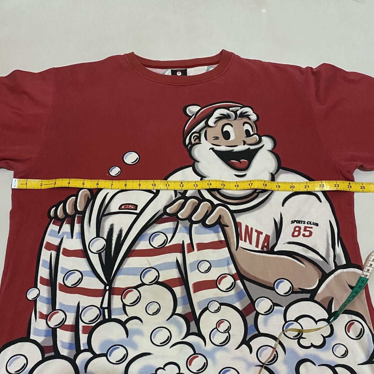 Vintage Captain santa tshirt sports club Size US L / EU 52-54 / 3 - 12 Thumbnail