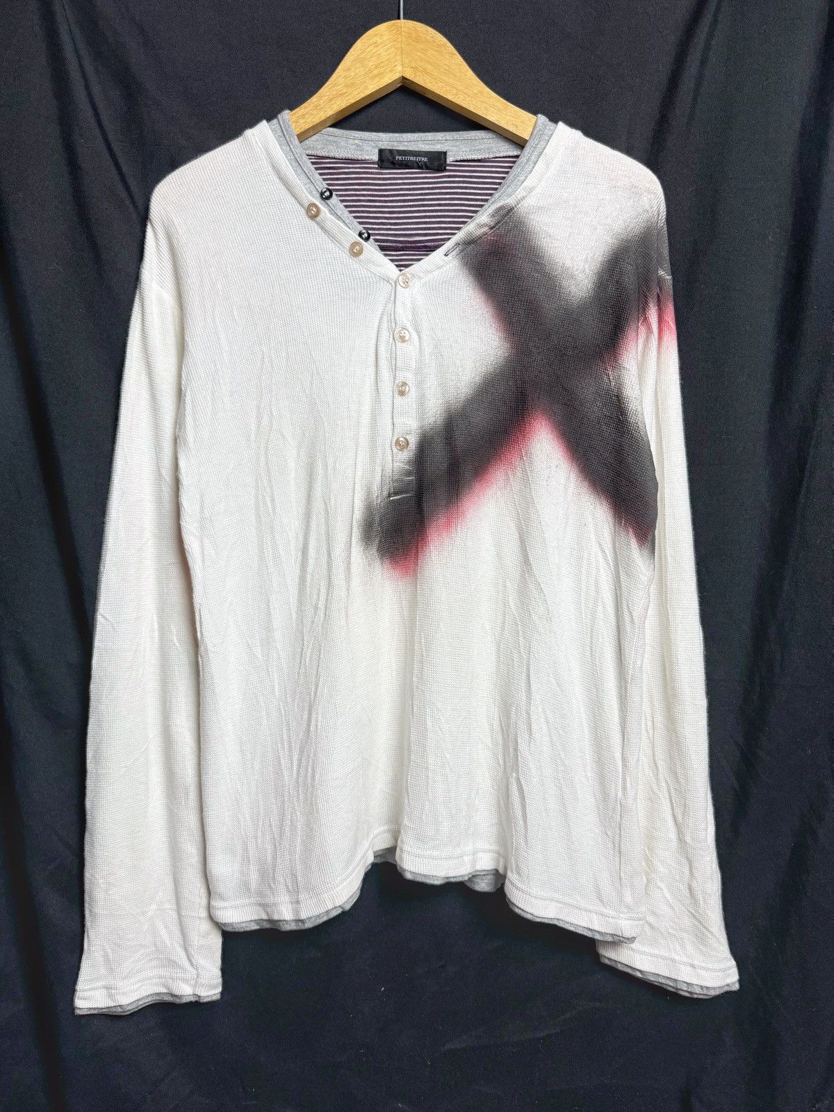 If Six Was Nine × Japanese Brand × Le Grande Bleu (L.G.B.) Japanese Petitreitre Long Sleeve Archived Style Size US M / EU 48-50 / 2 - 2 Thumbnail