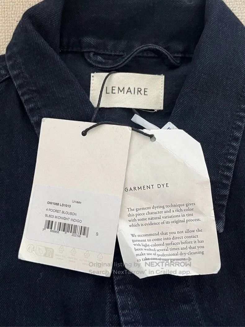 Lemaire Lemaire Four Pocket Long Sleeve Jacket. Size US S / EU 44-46 / 1 - 3 Thumbnail