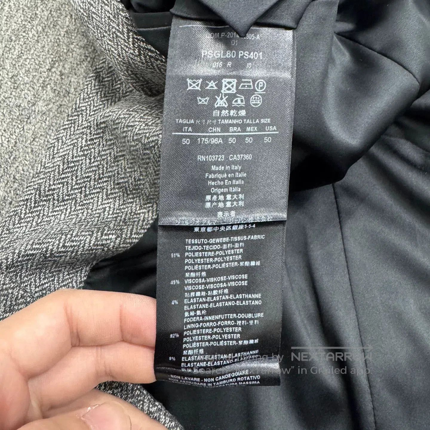 Giorgio Armani Giorgio Armani Double-Breasted Coat. Size US M / EU 48-50 / 2 - 3 Thumbnail